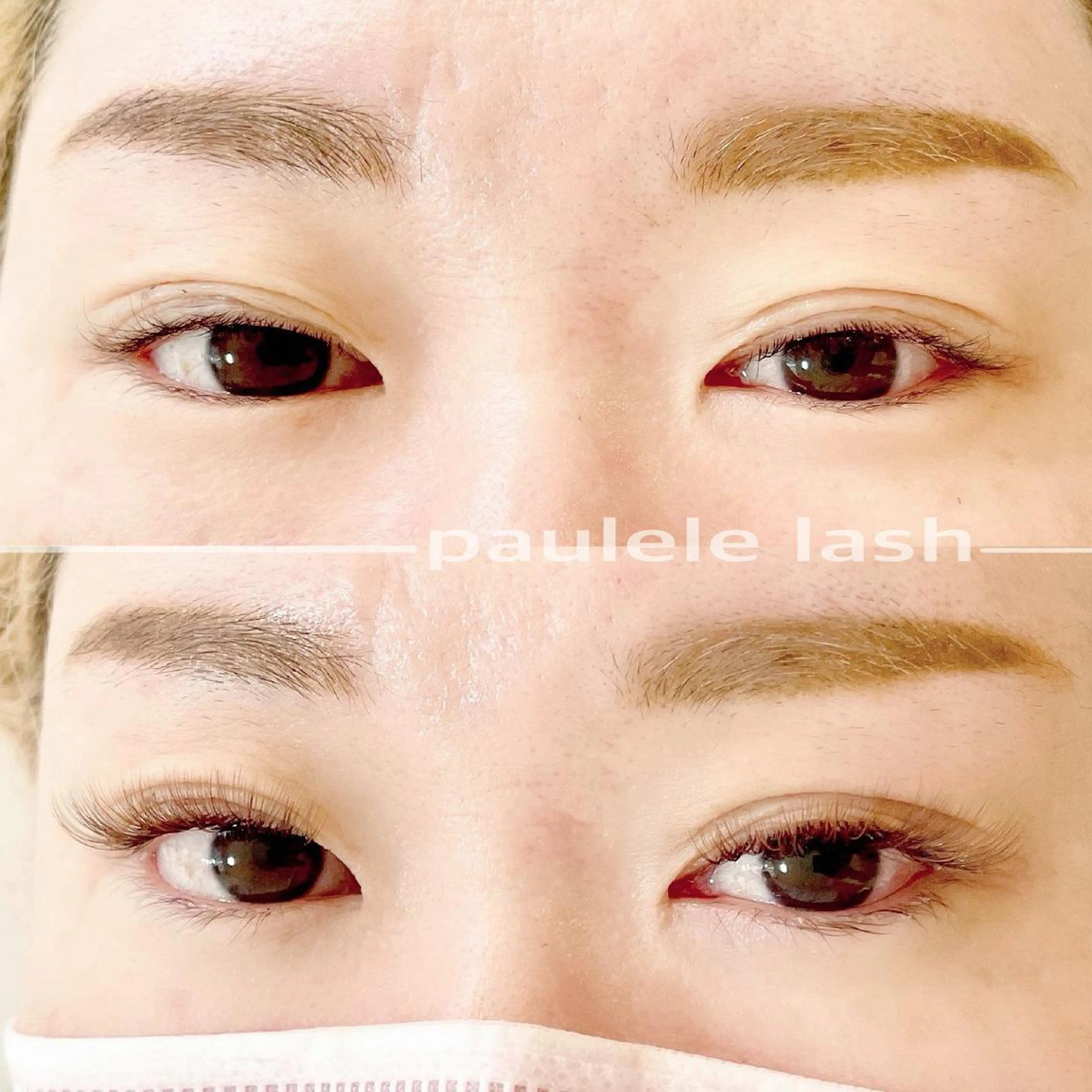 マツエク・マツパ カラーマツエク Paulele すぎ.*のマツエク・マツパデザイン