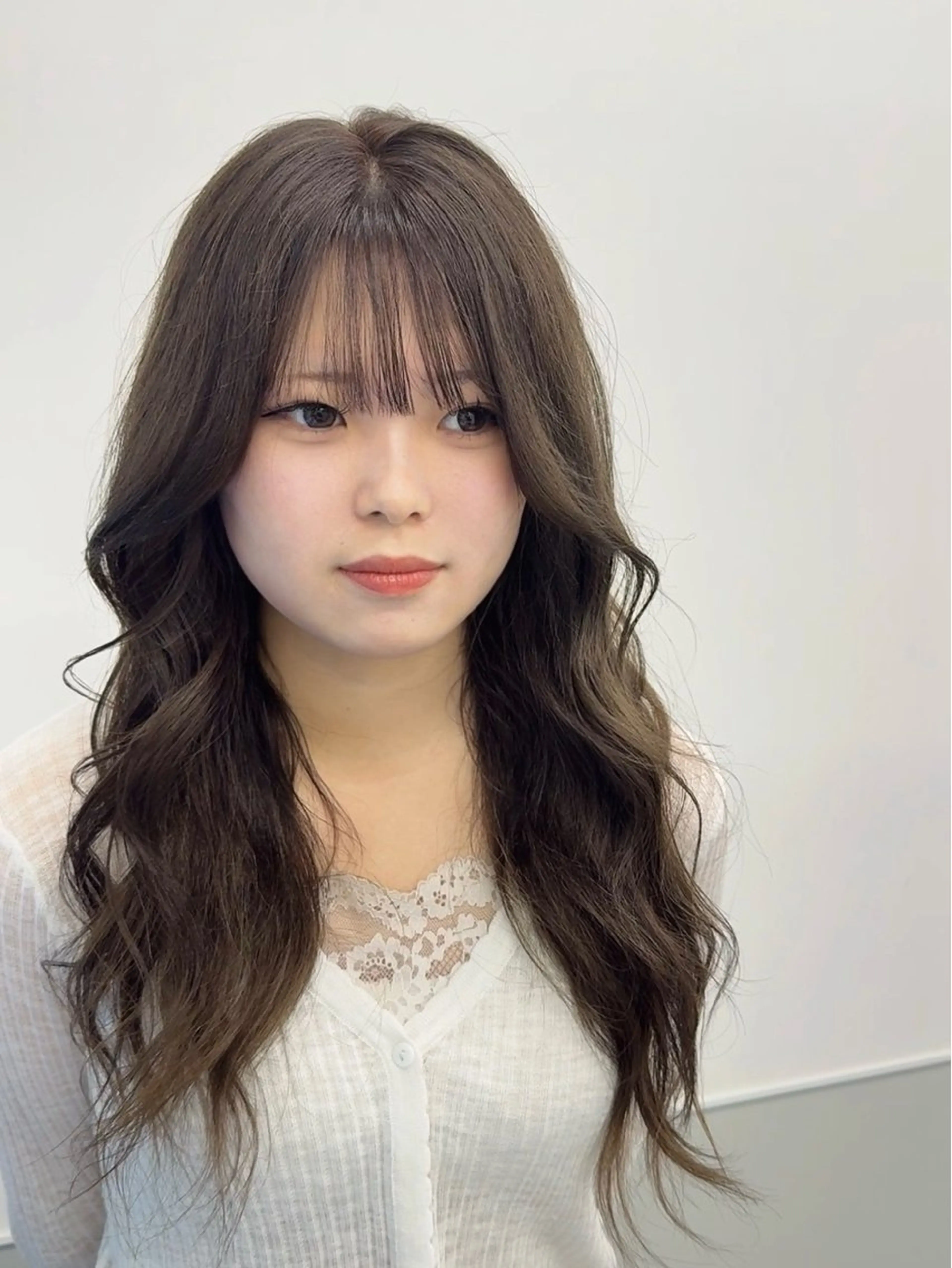 ロング カラー 韓国風ヘア レイヤーカット トリートメント ワンホンヘア カット ヘアカラー トリートメント GO TODAY シェアサロン 町田店所属・韓国ヘア🇰🇷 スズキのヘアスタイル