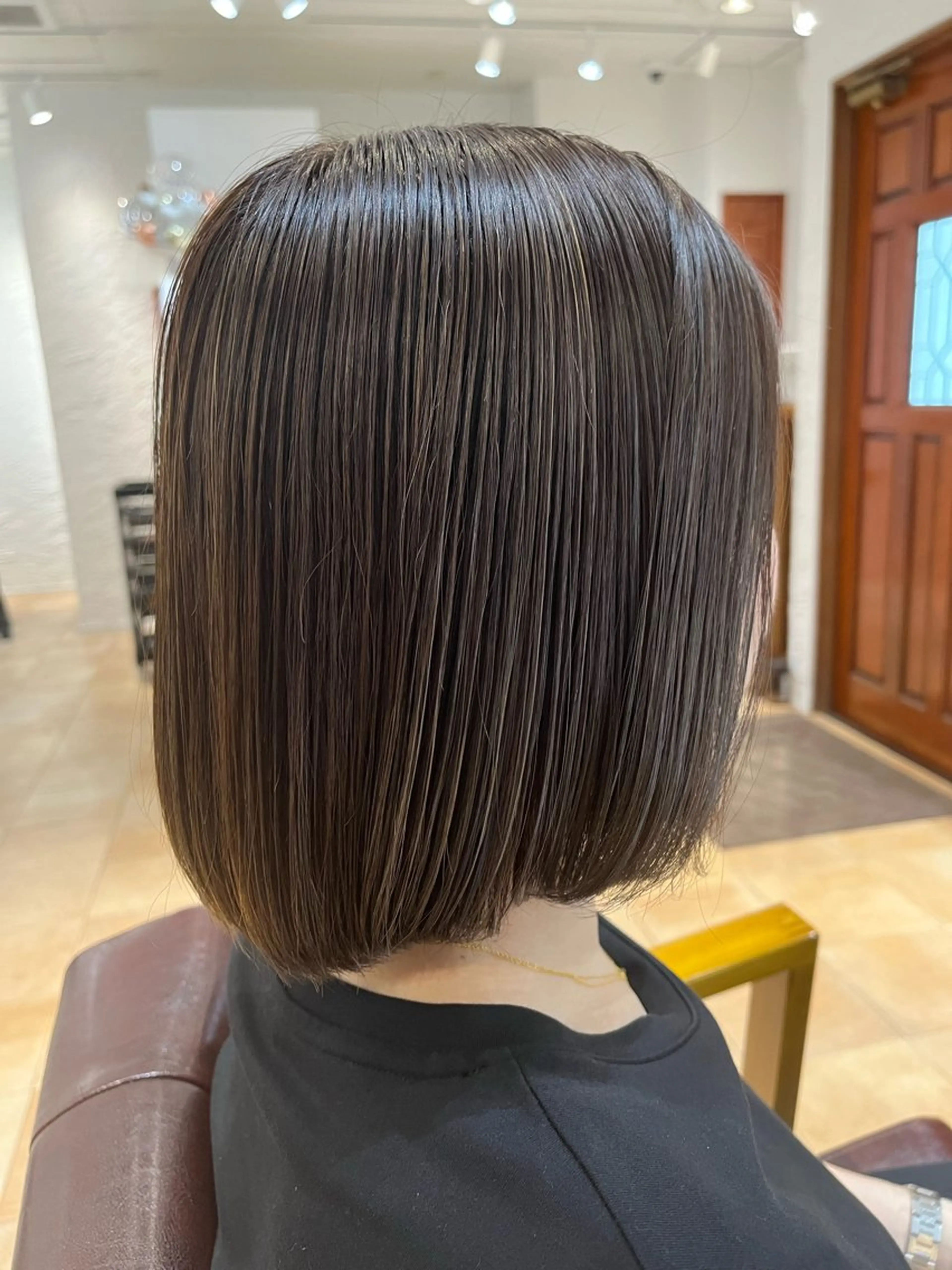 ミディアム カラー グレージュ ハイライトカラー ハイライト ヘアカラー 🌈透明感カラー🌈 🌟吉田祐介🌟のヘアスタイル