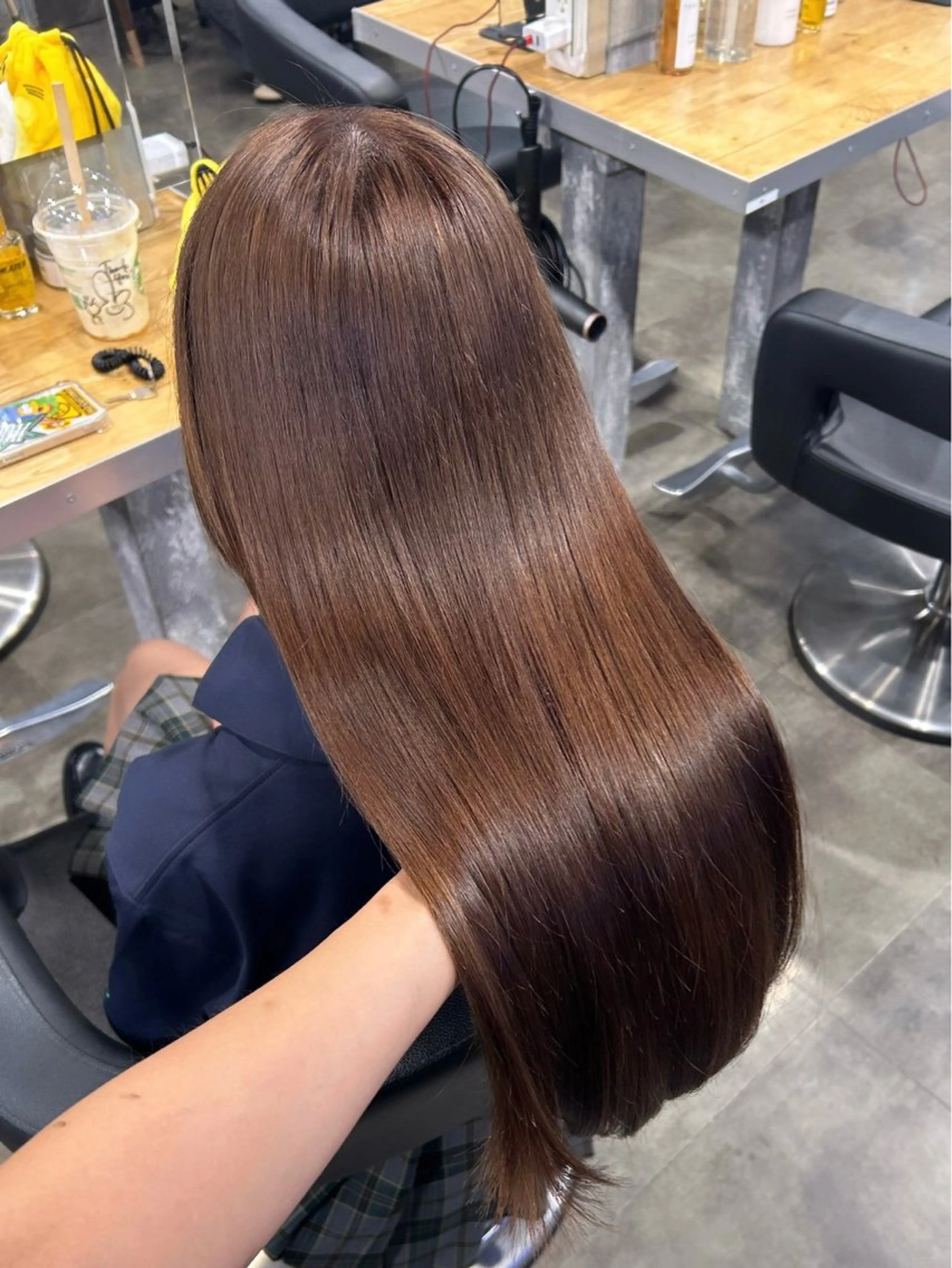 セミロング カラー IS所属・横浜美容室/透明感 カラー/レイヤーのヘアスタイル