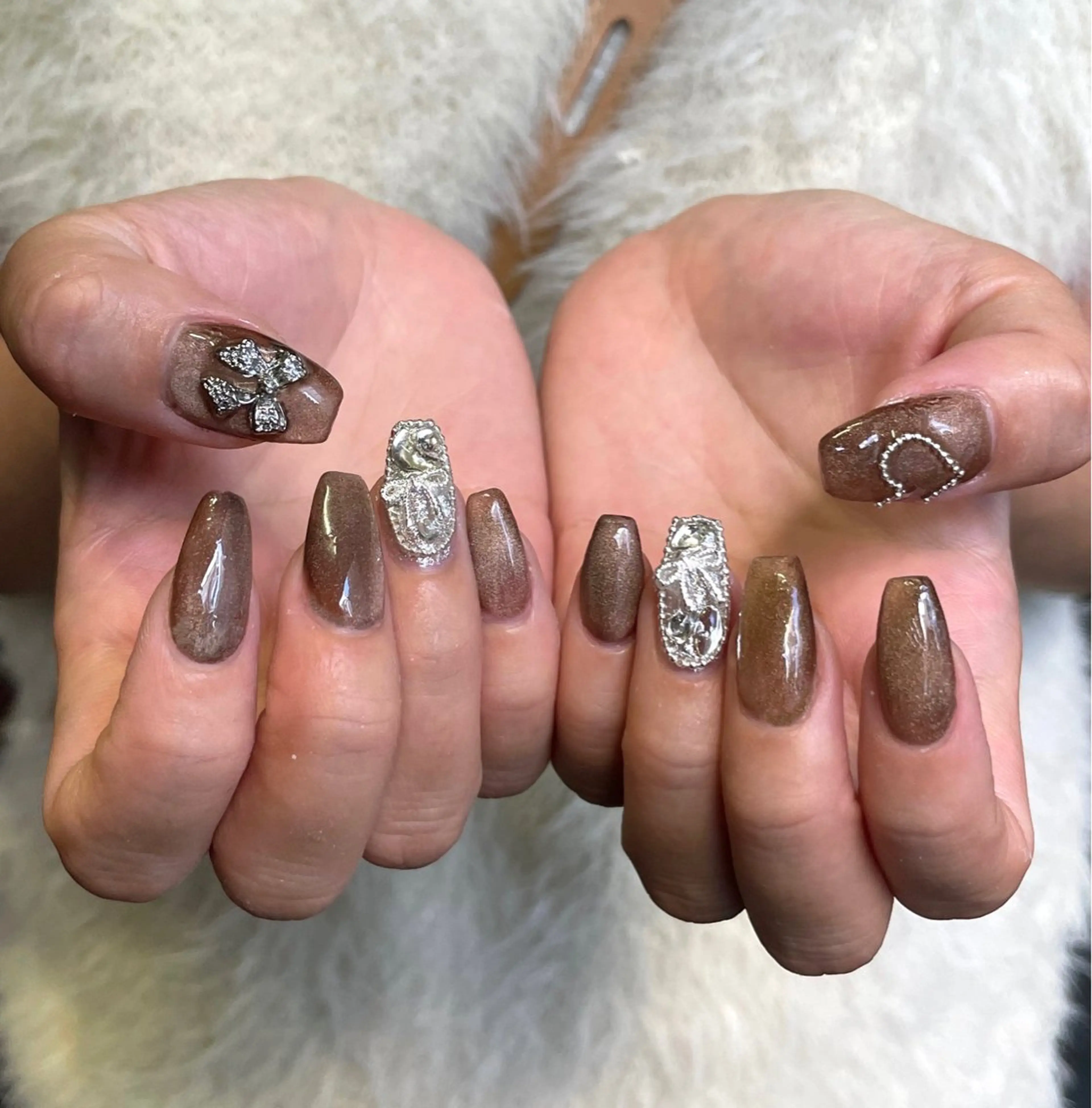 ネイル ハンドネイル ハンドケア 🍑 momo_nailのネイルデザイン