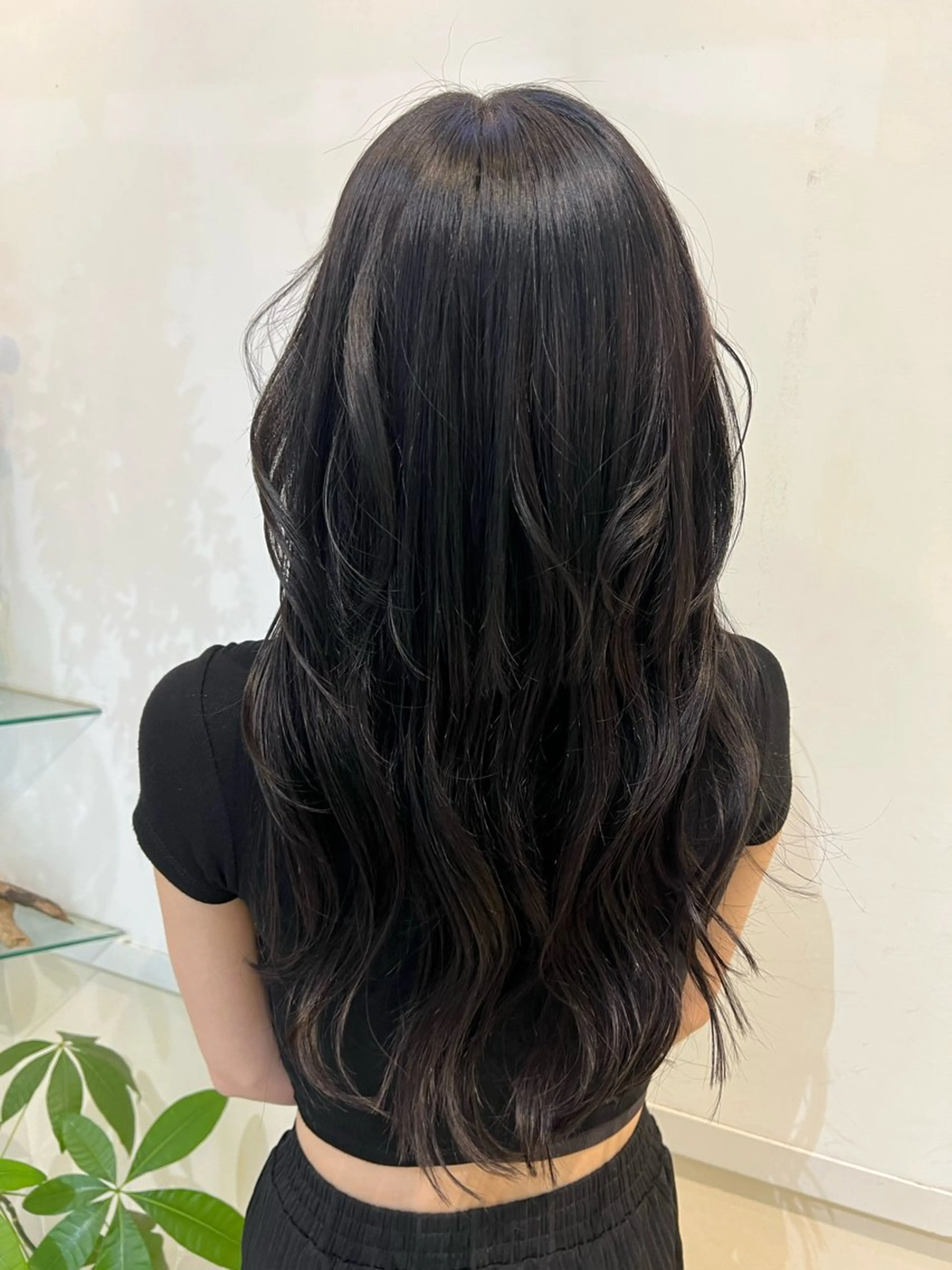 カラー カット ヘアカラー エクステ ブリーチしない暖色 カラー🥀杉 優菜のヘアスタイル