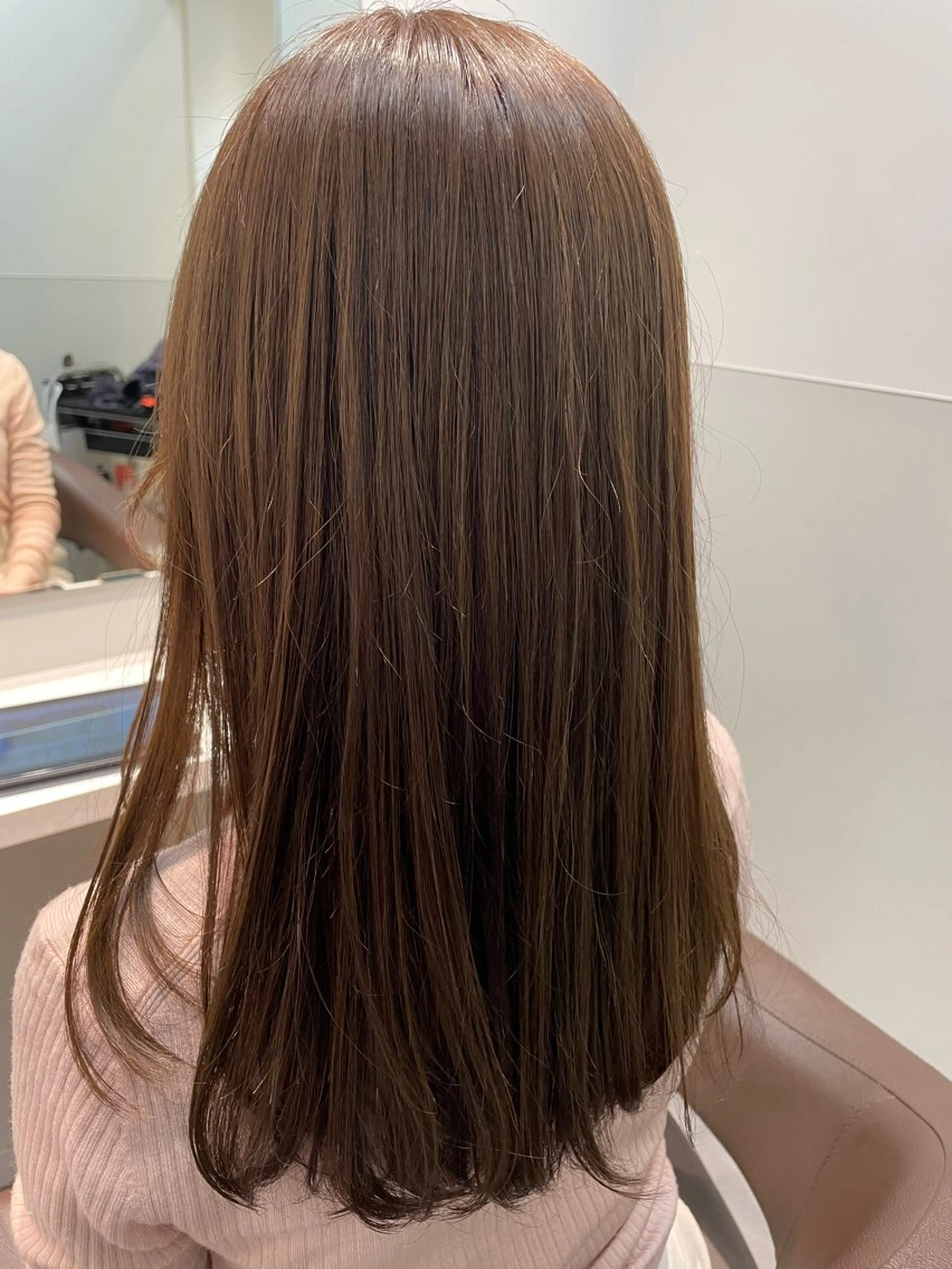 ミディアム カラー カット ヘアカラー トリートメント share salon higashi umeda所属・大阪 美容師 林のヘアスタイル