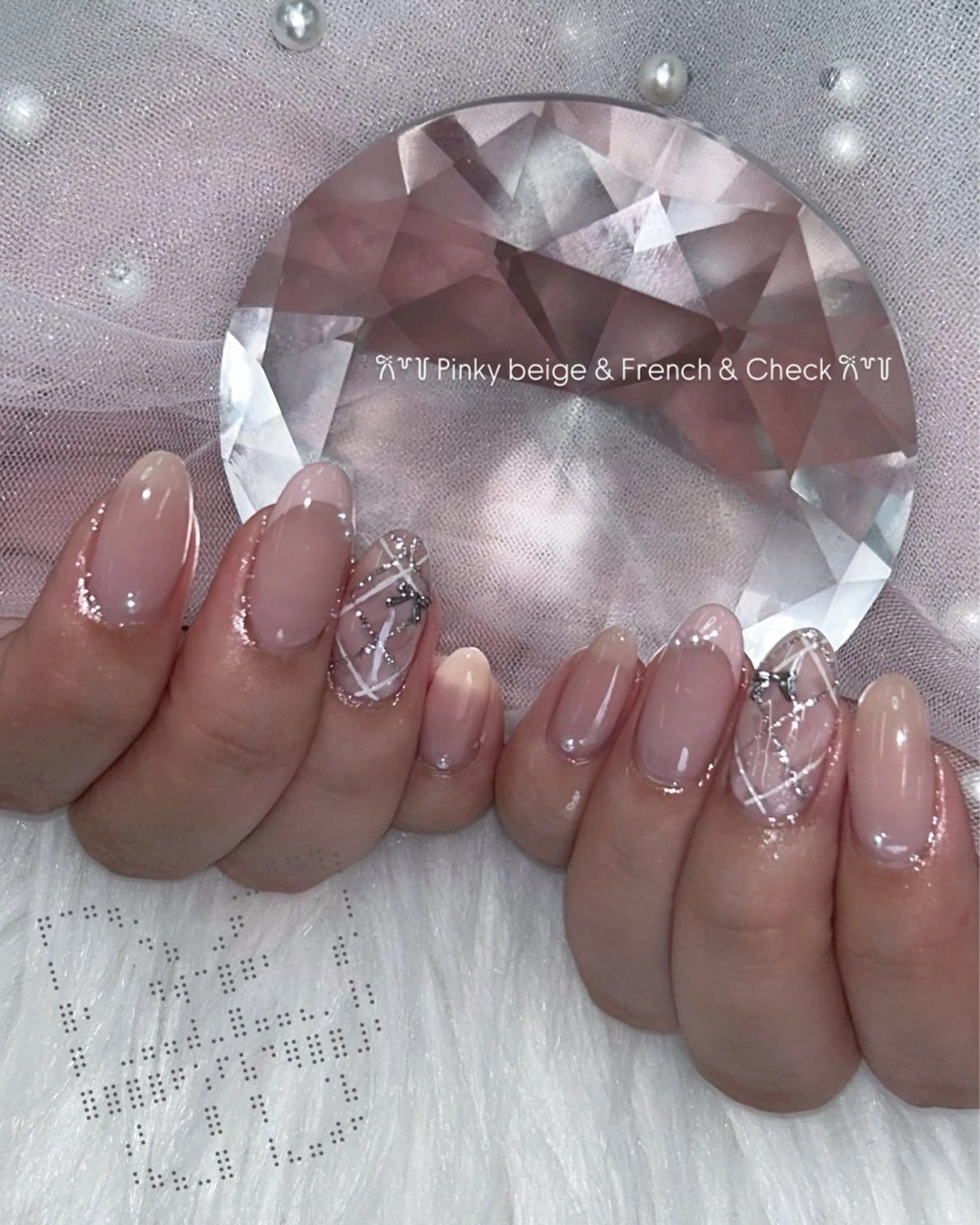 ネイル ハンドネイル ハンドケア Basic本厚木店 Mahiroᙏ̤̫͚のネイルデザイン