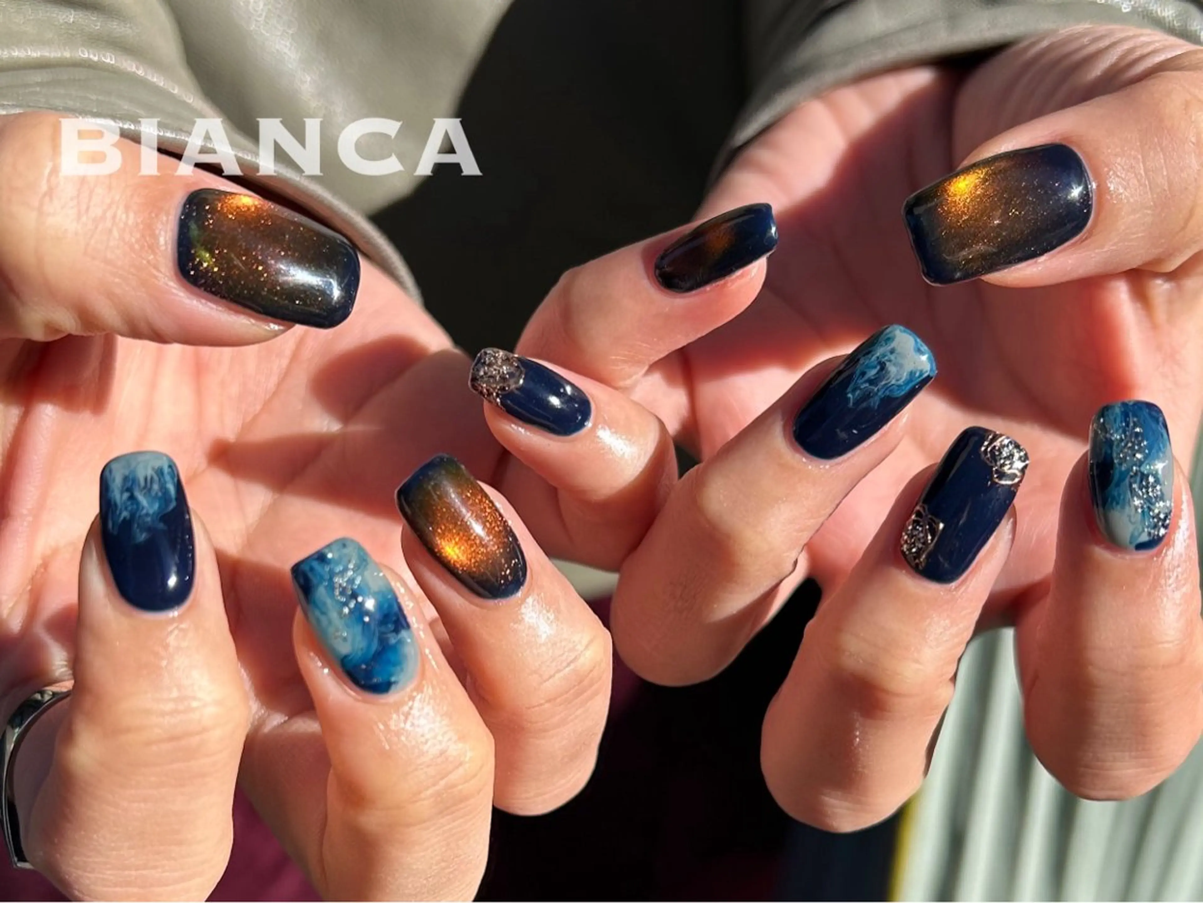 ネイル ハンドネイル Bianca赤羽 松元🥣🫧のネイルデザイン