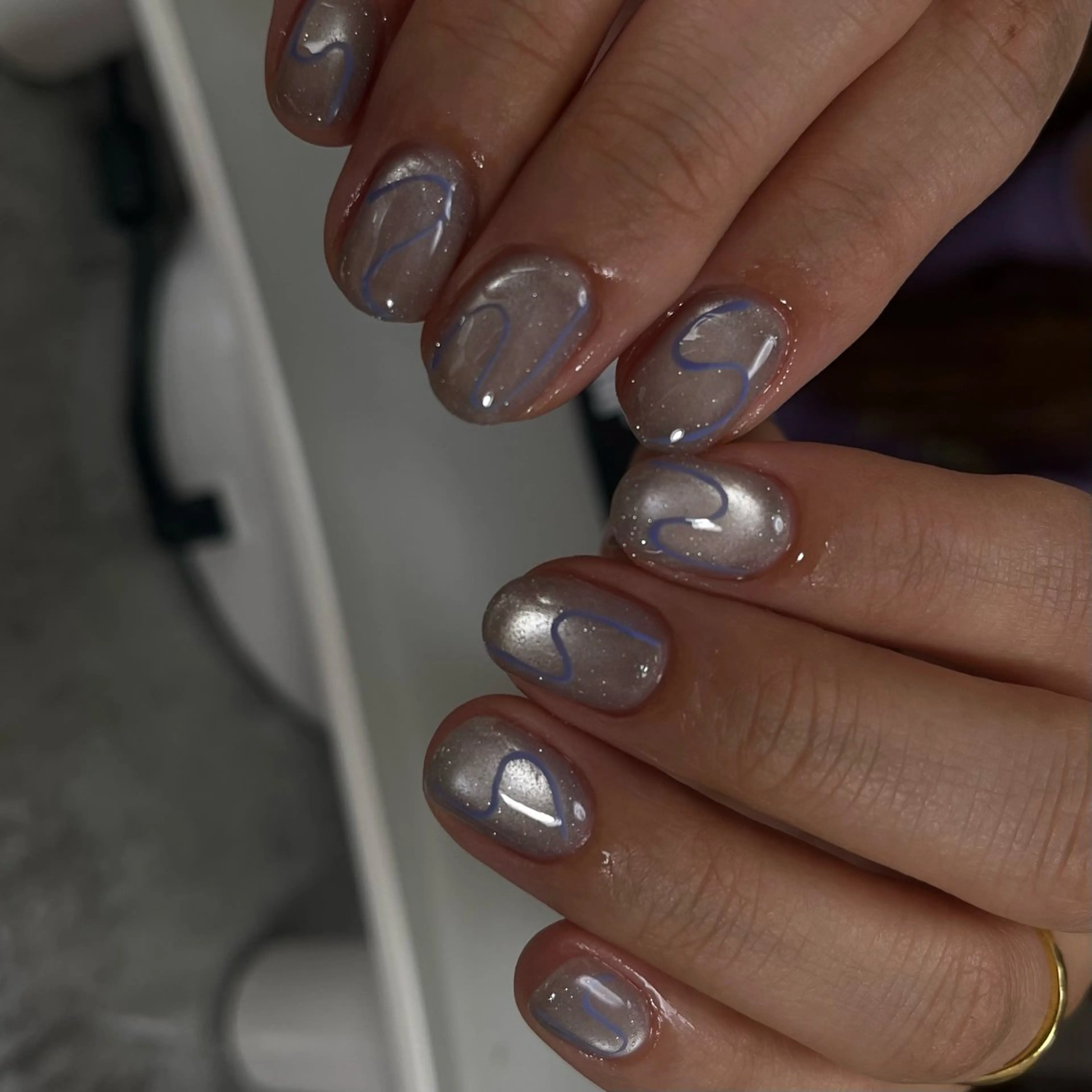 ネイル フラッシュネイル フラッシュマグ マグネットネイル ハンドネイル janma.nail ✳︎akiのネイルデザイン