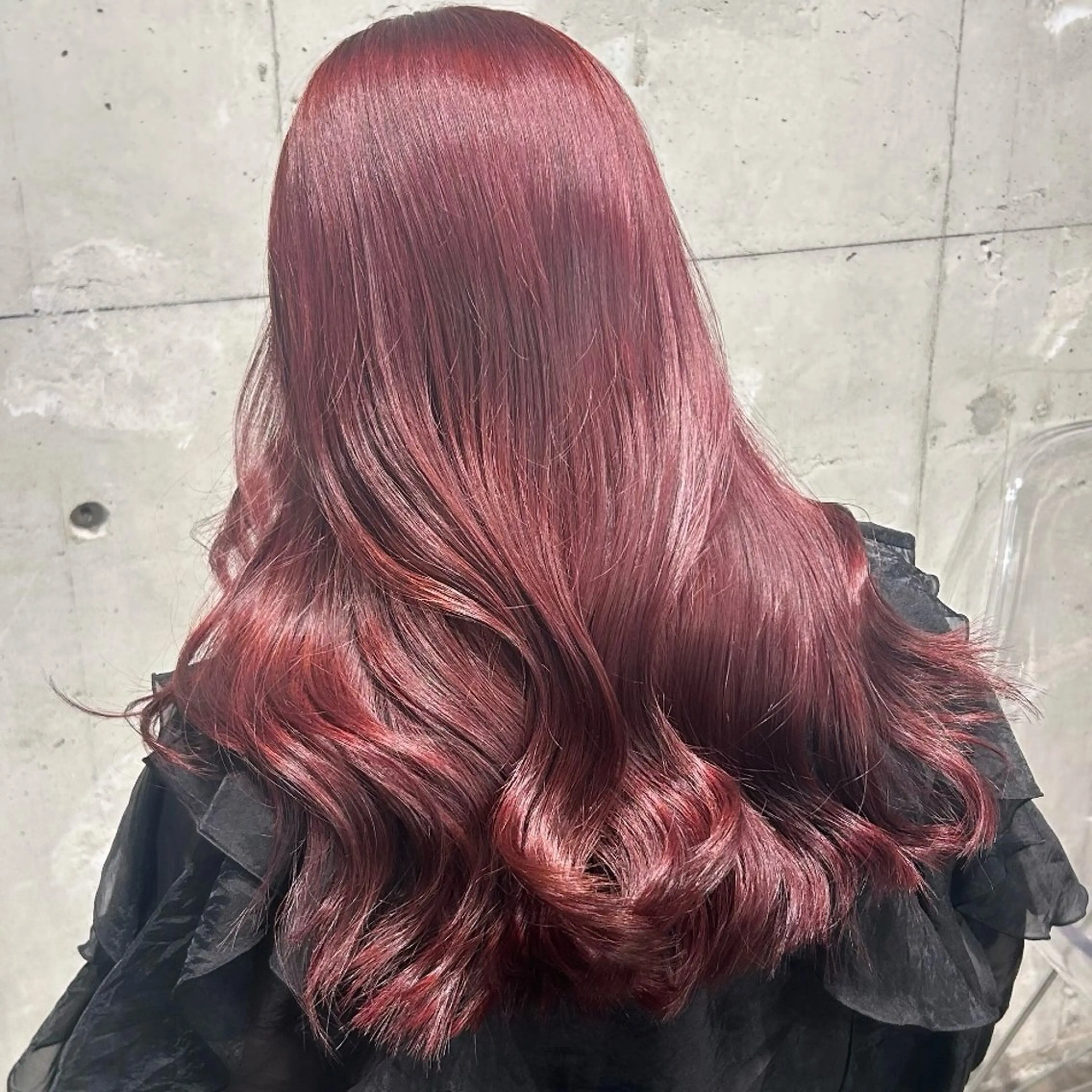 ロング カラー IS所属・横浜美容室/透明感 カラー/レイヤーのヘアスタイル