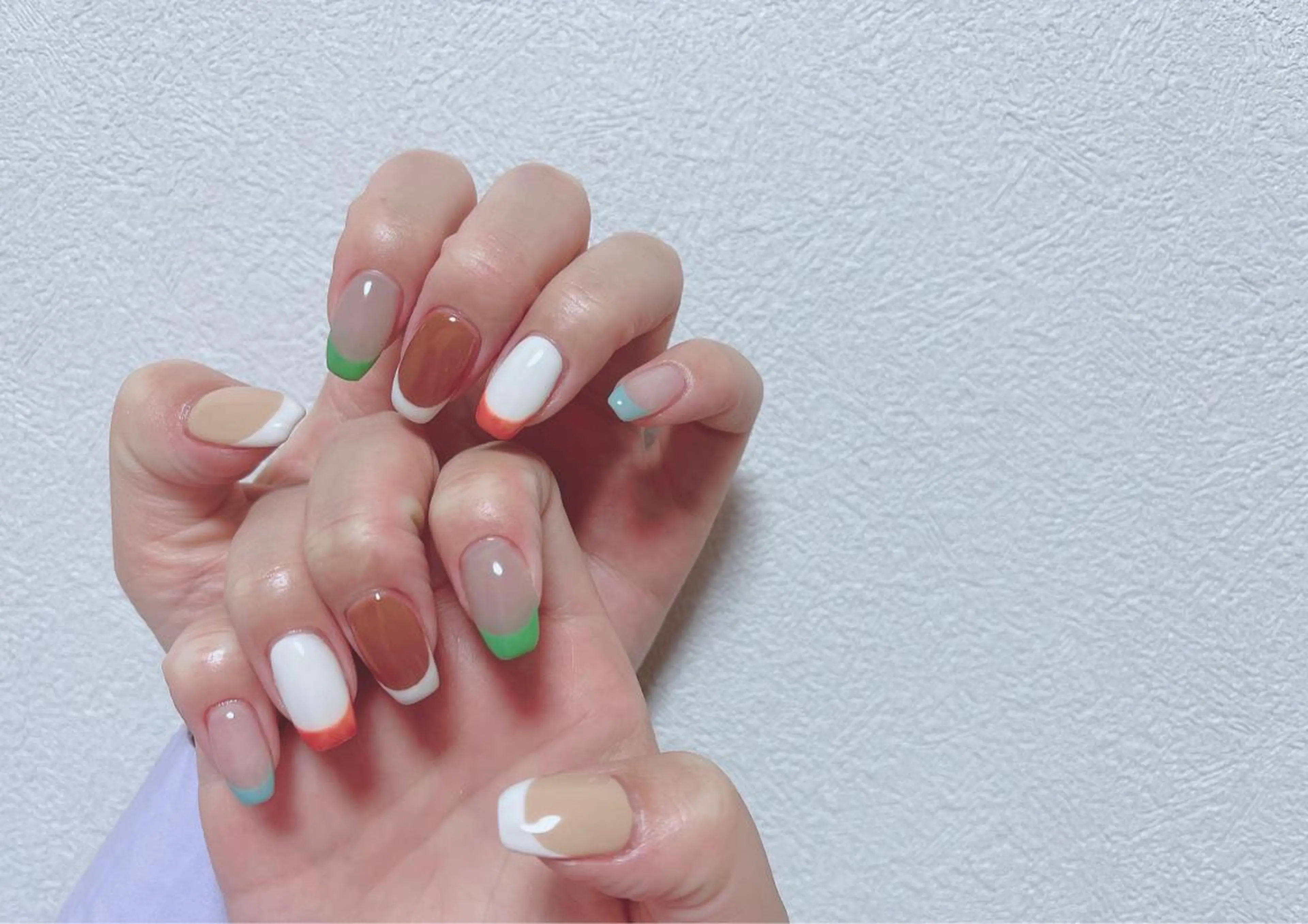 ネイル フレンチネイル ハンドネイル Air's nailのネイルデザイン