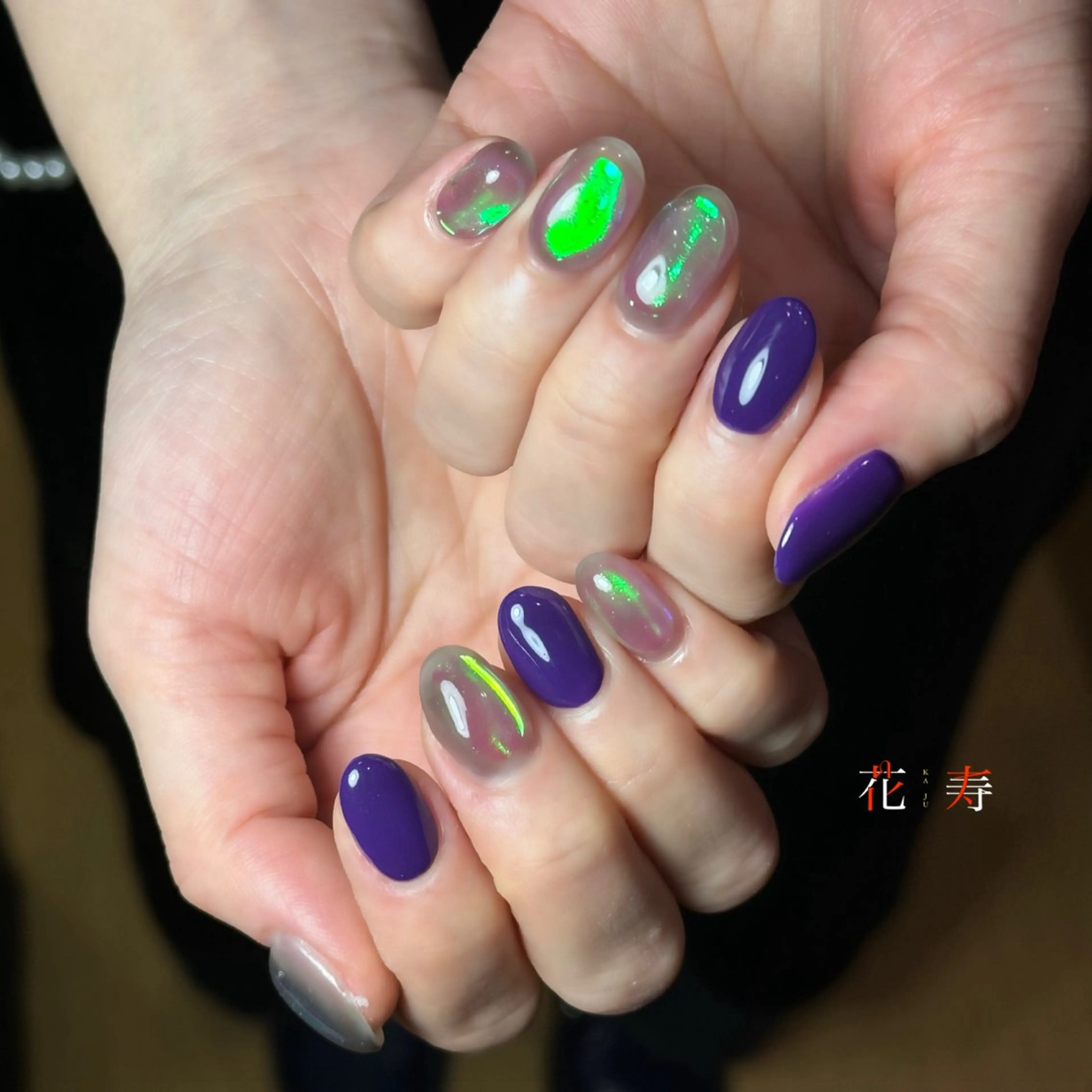 ネイル ハンドネイル 花寿-kaju- s.のネイルデザイン