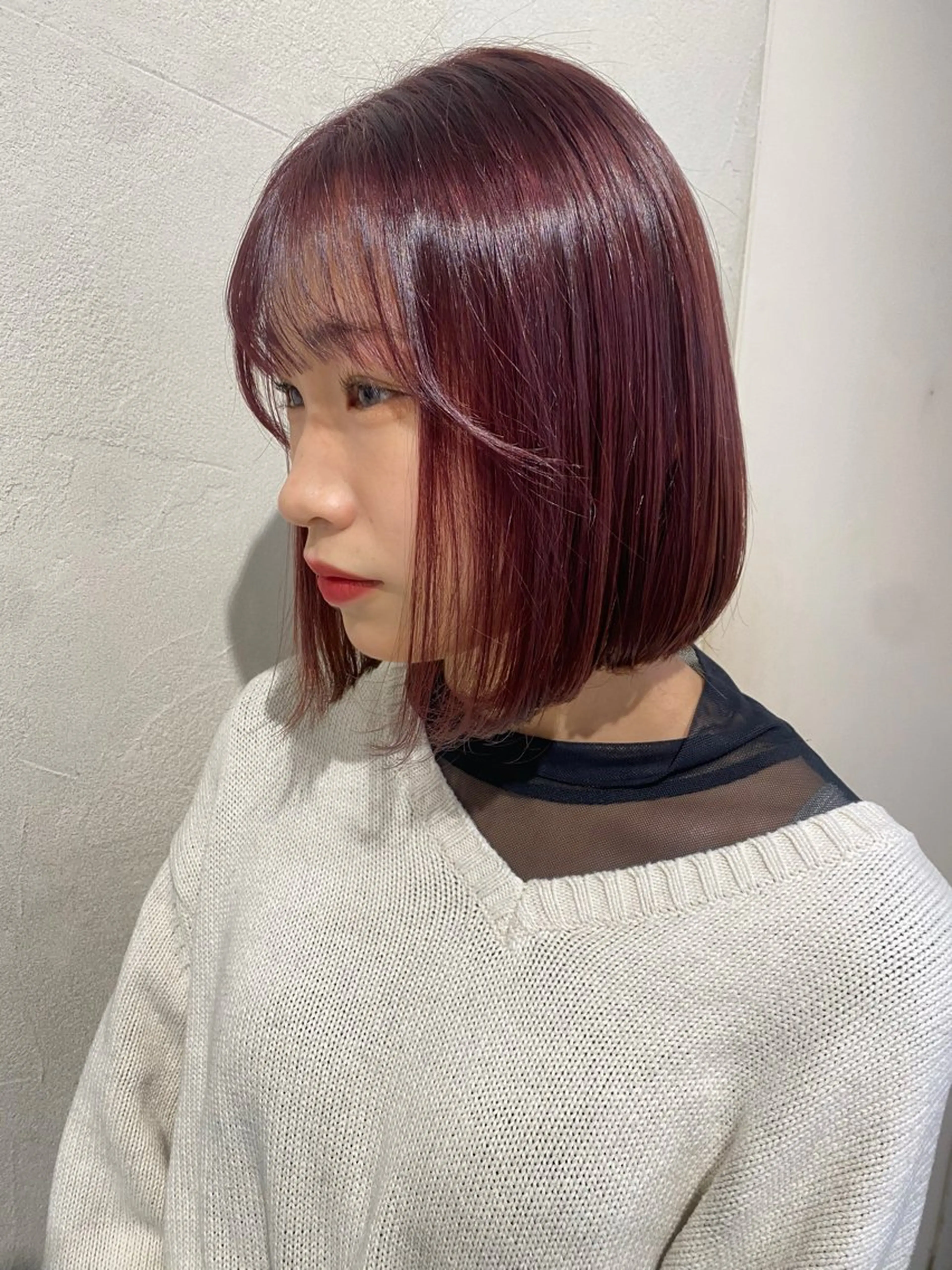 カラー 綾香 /透明感カラーのヘアスタイル