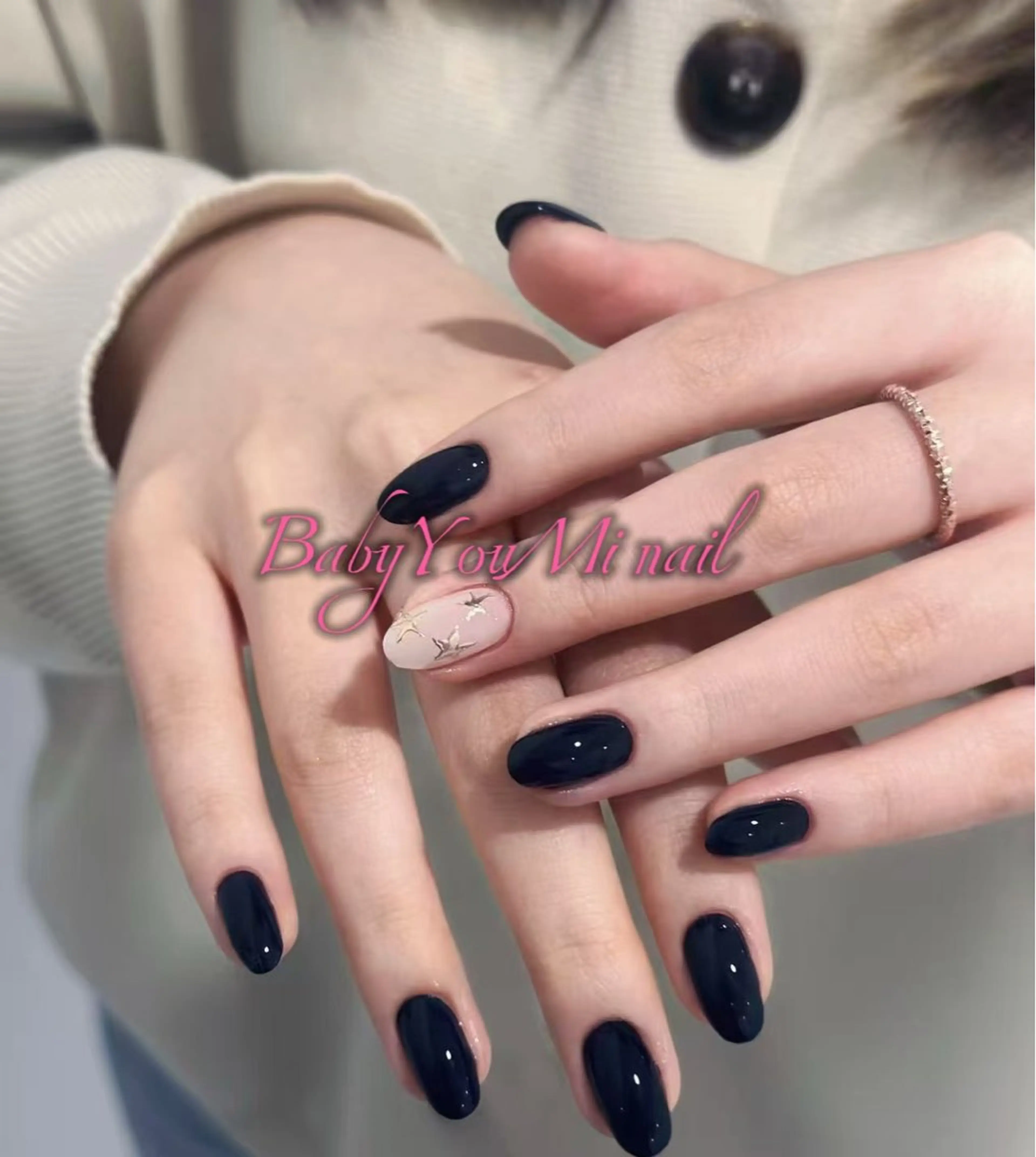 ネイル オーロラネイル フラワーネイル フットネイル フレンチネイル ジェルネイル ハンドネイル BabyYouMi ねねのネイルデザイン