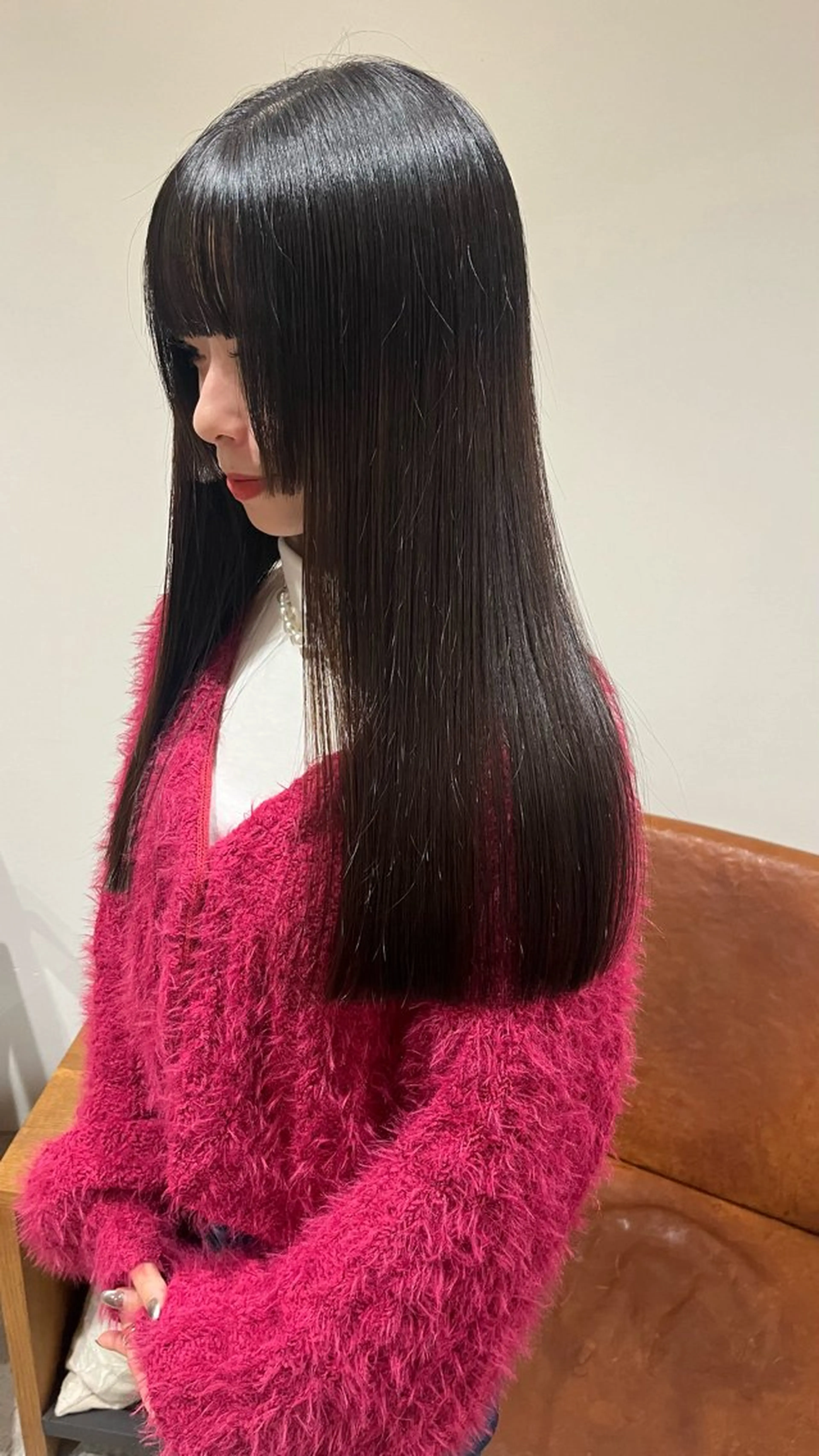 ロング 姫カット 梅田美容室/カット /Maoのヘアスタイル