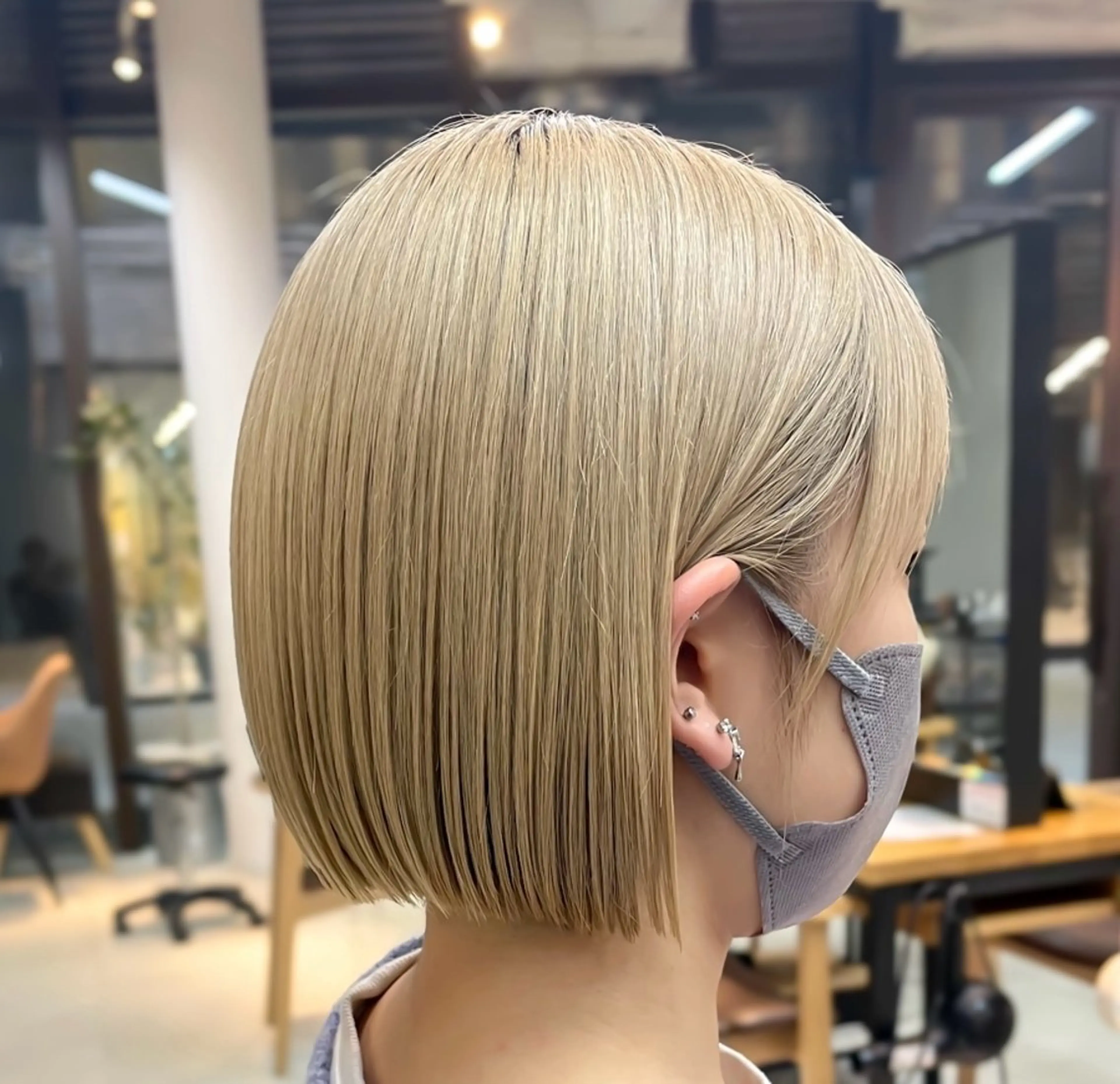 ショート ボブ カット トリートメント mee.表参道所属・ボブ/ショート /パーマ/shinのヘアスタイル