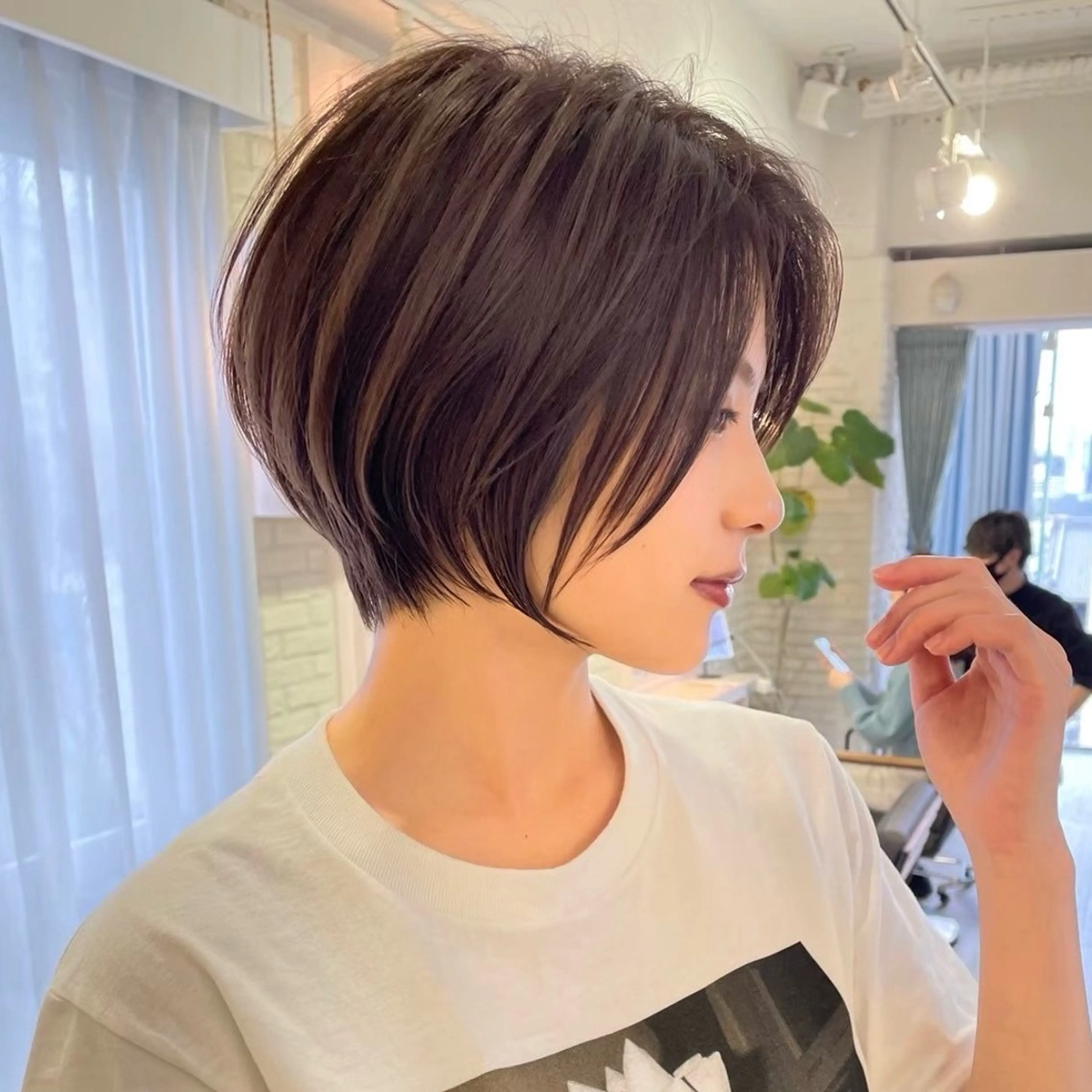 ショート カット ヘアカラー トリートメント 🌹ボブ/髪質改善 韓国ヘア🌹澤口龍成のヘアスタイル