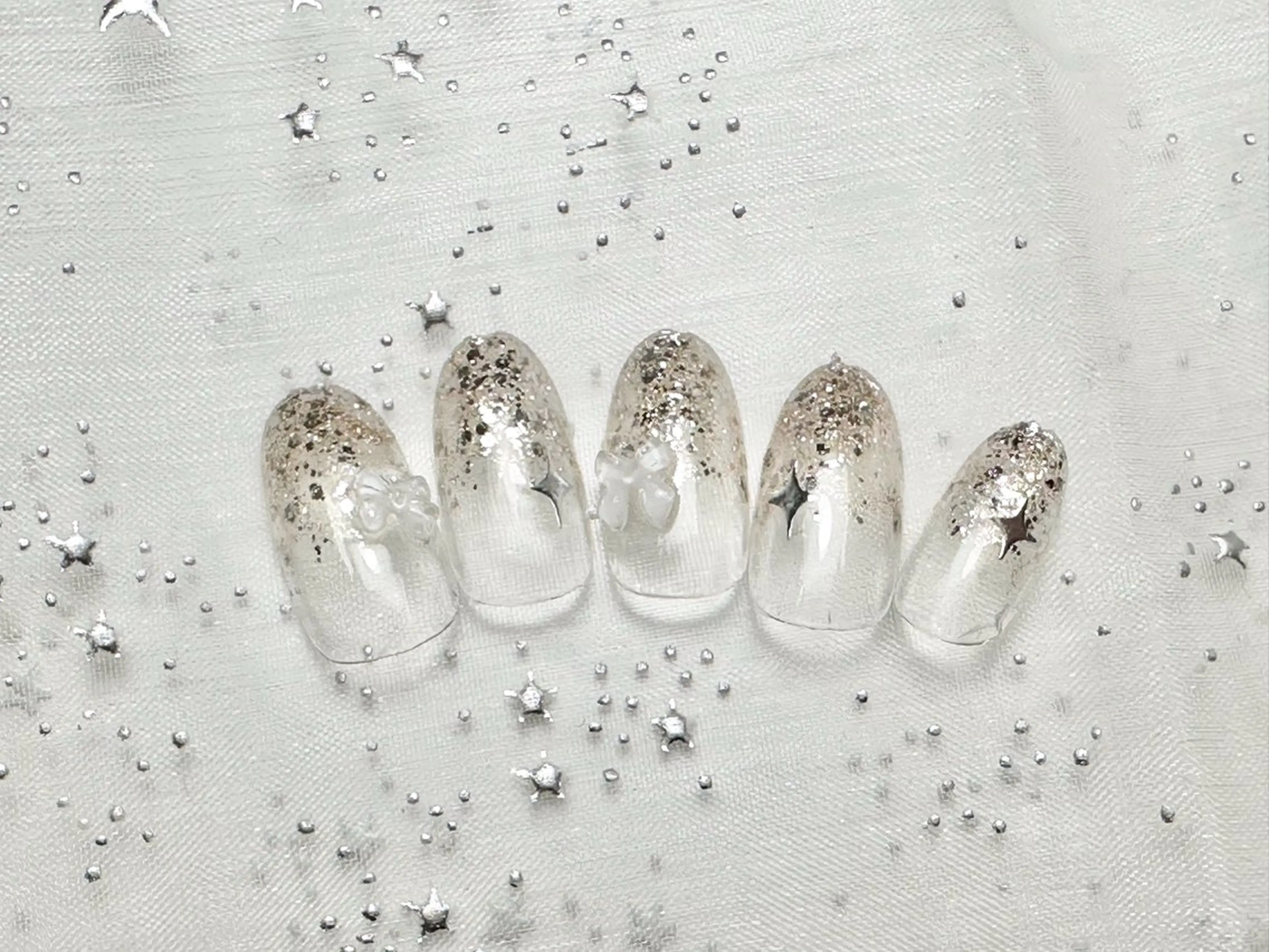 ネイル ネイルPetit Ribbonのネイルデザイン