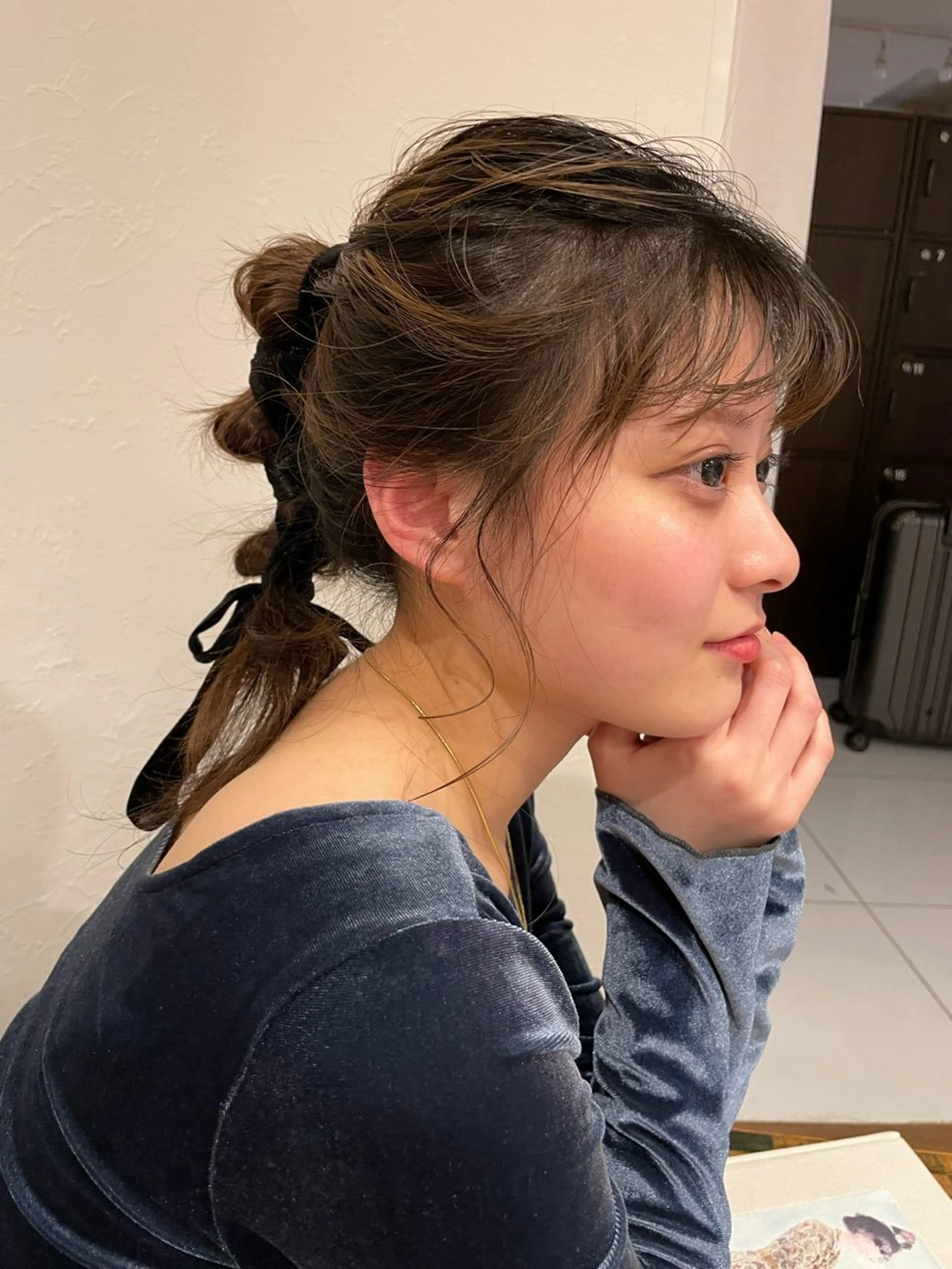 ロング ヘアアレンジ nora吉祥寺所属・久我 彩音のヘアスタイル