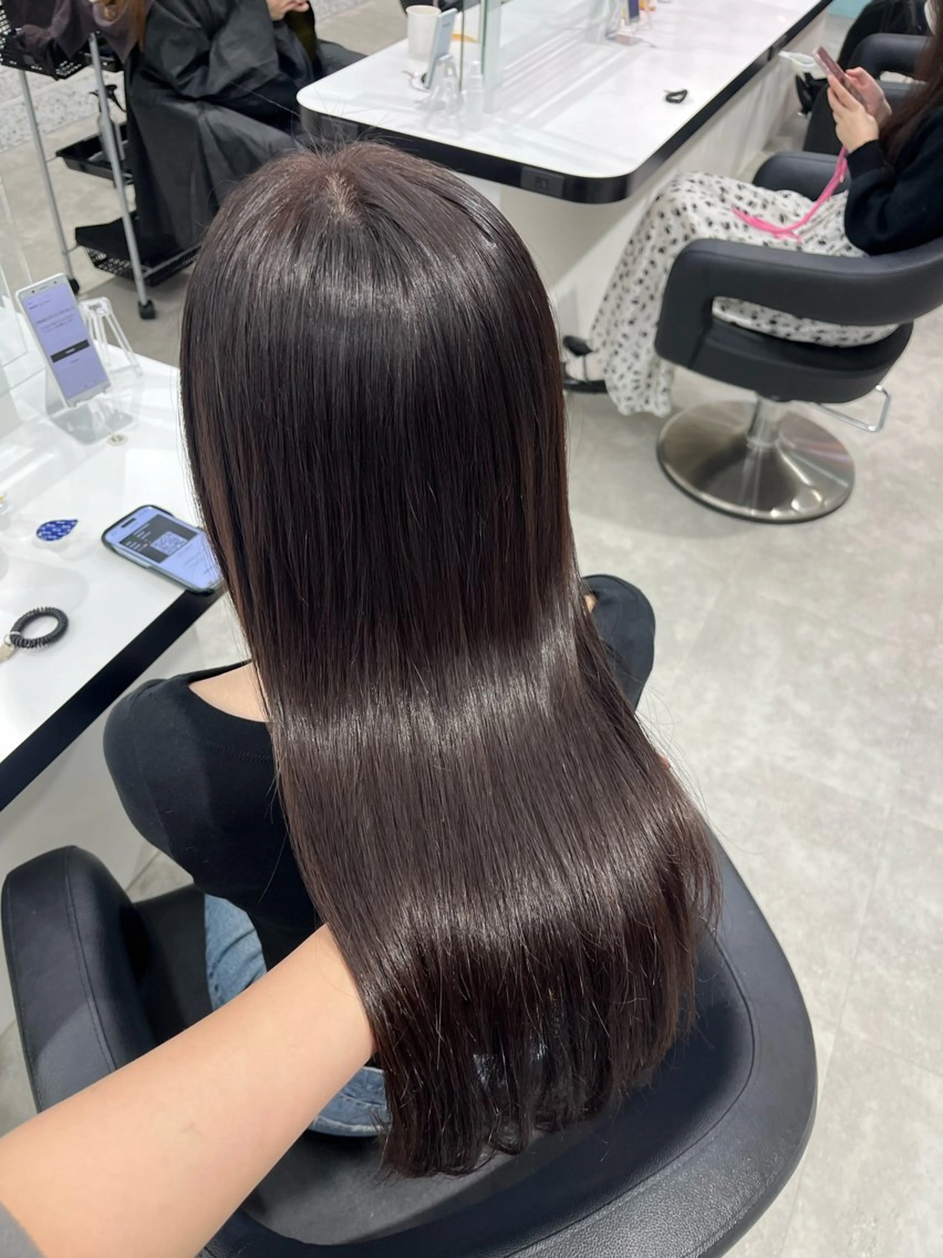 ロング カラー みう/仙台/暖色/ 艶髪/顔周りカット/のヘアスタイル