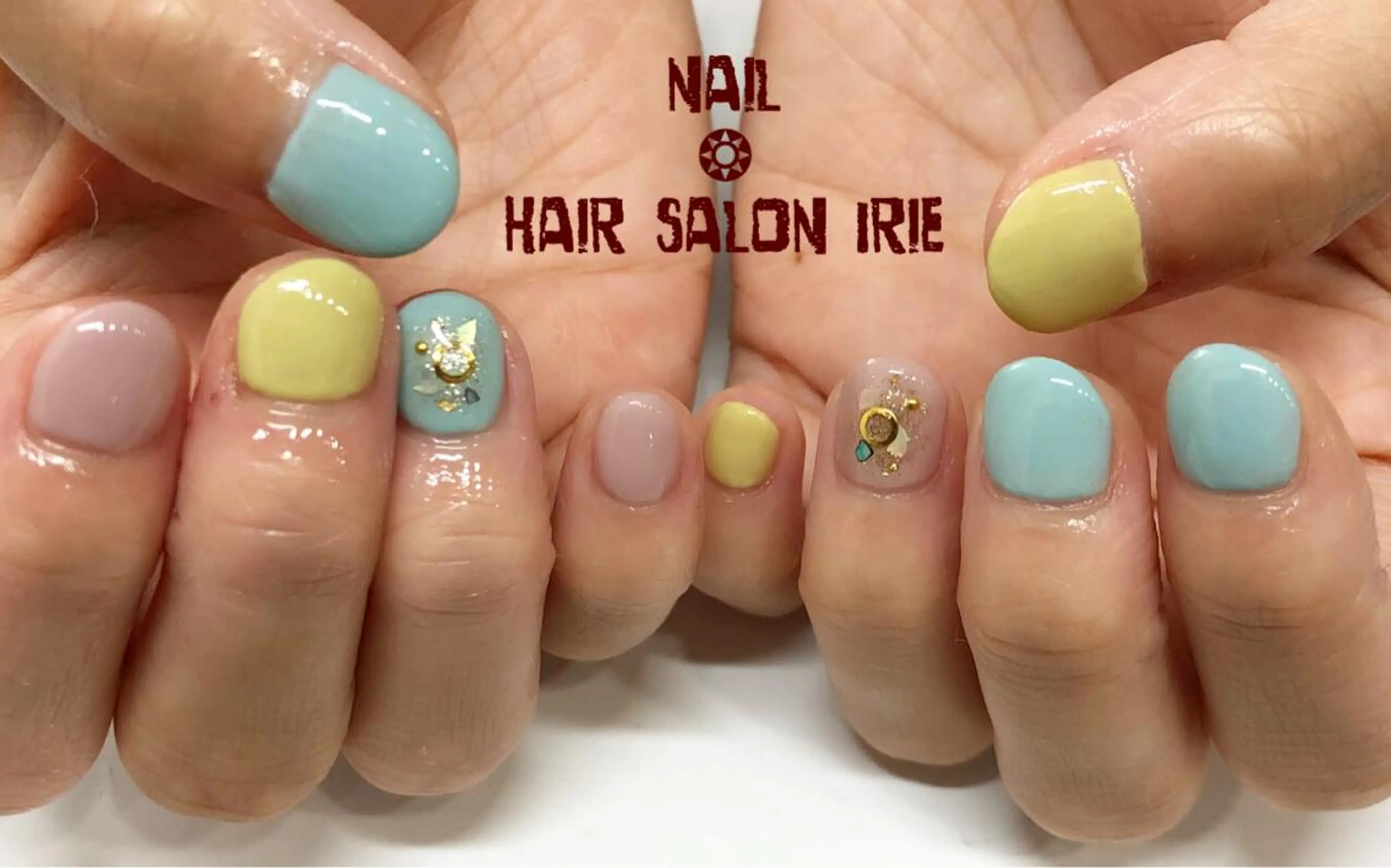 ネイル ハンドネイル ハンドケア Hair salon Irie所属・與儀 知佳のネイルデザイン