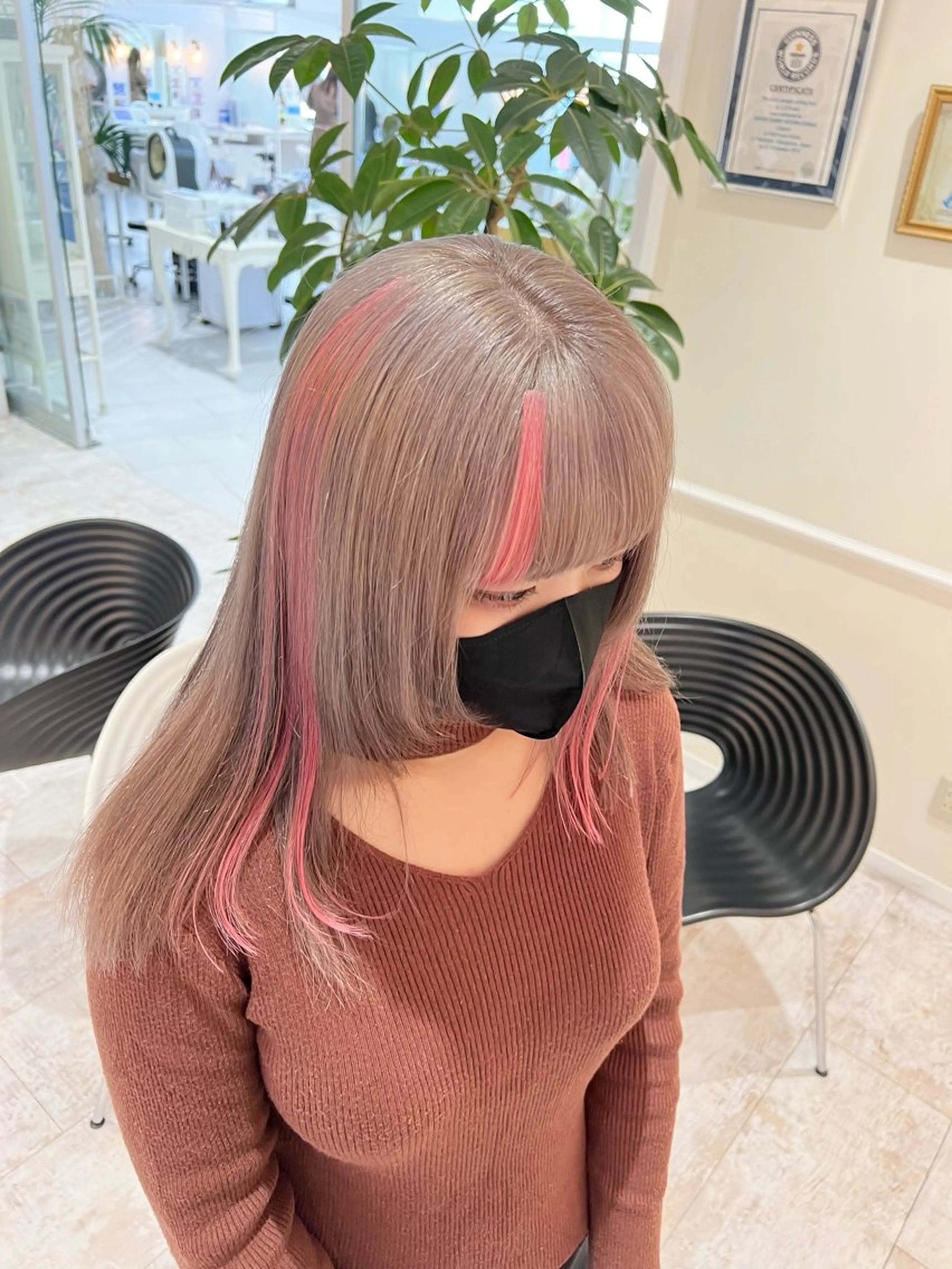 セミロング カラー メンズ/メンズカラー 🍏すがのみき🍏のヘアスタイル