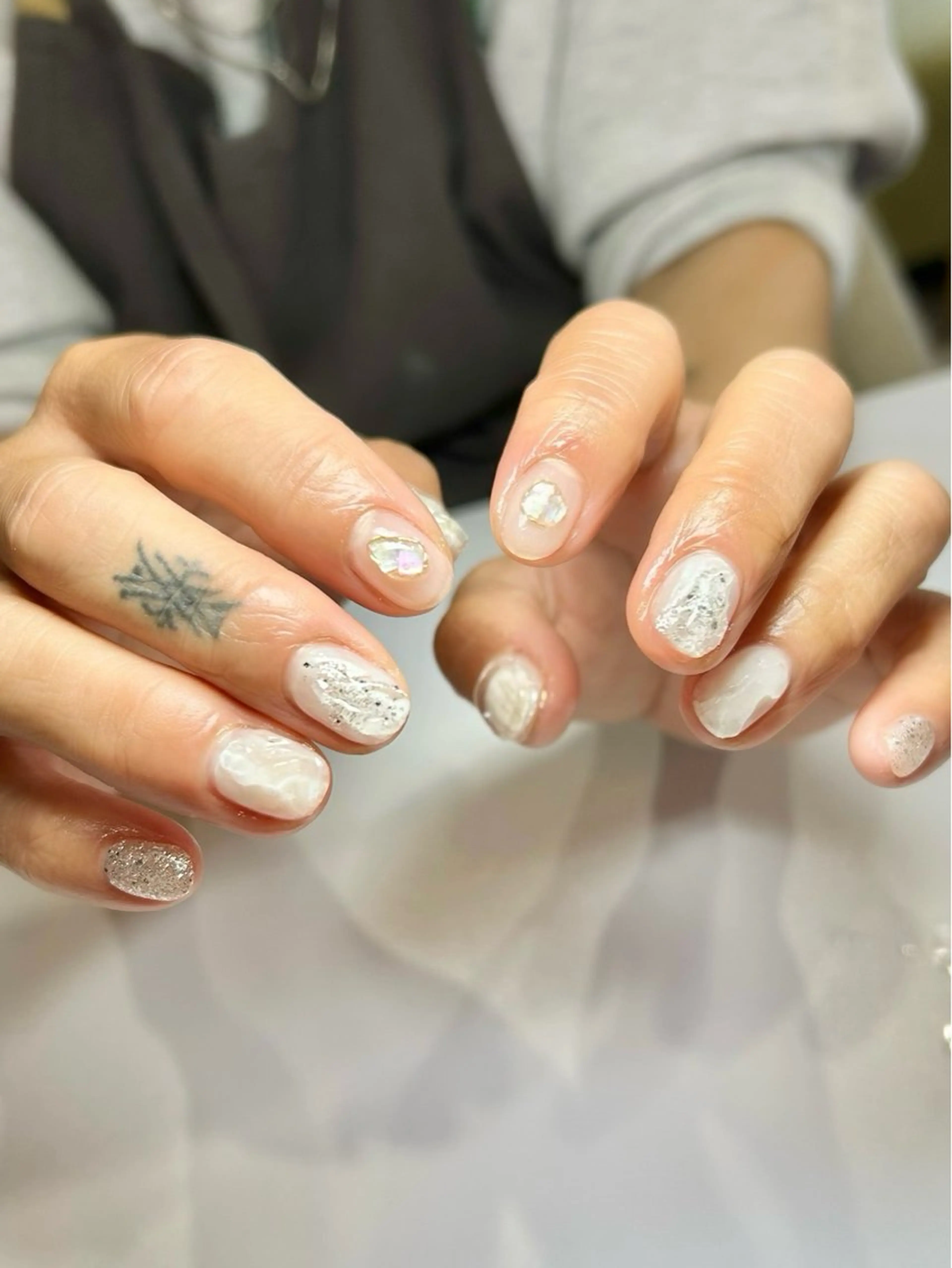 ネイル ニュアンスネイル welina Miyukiのネイルデザイン