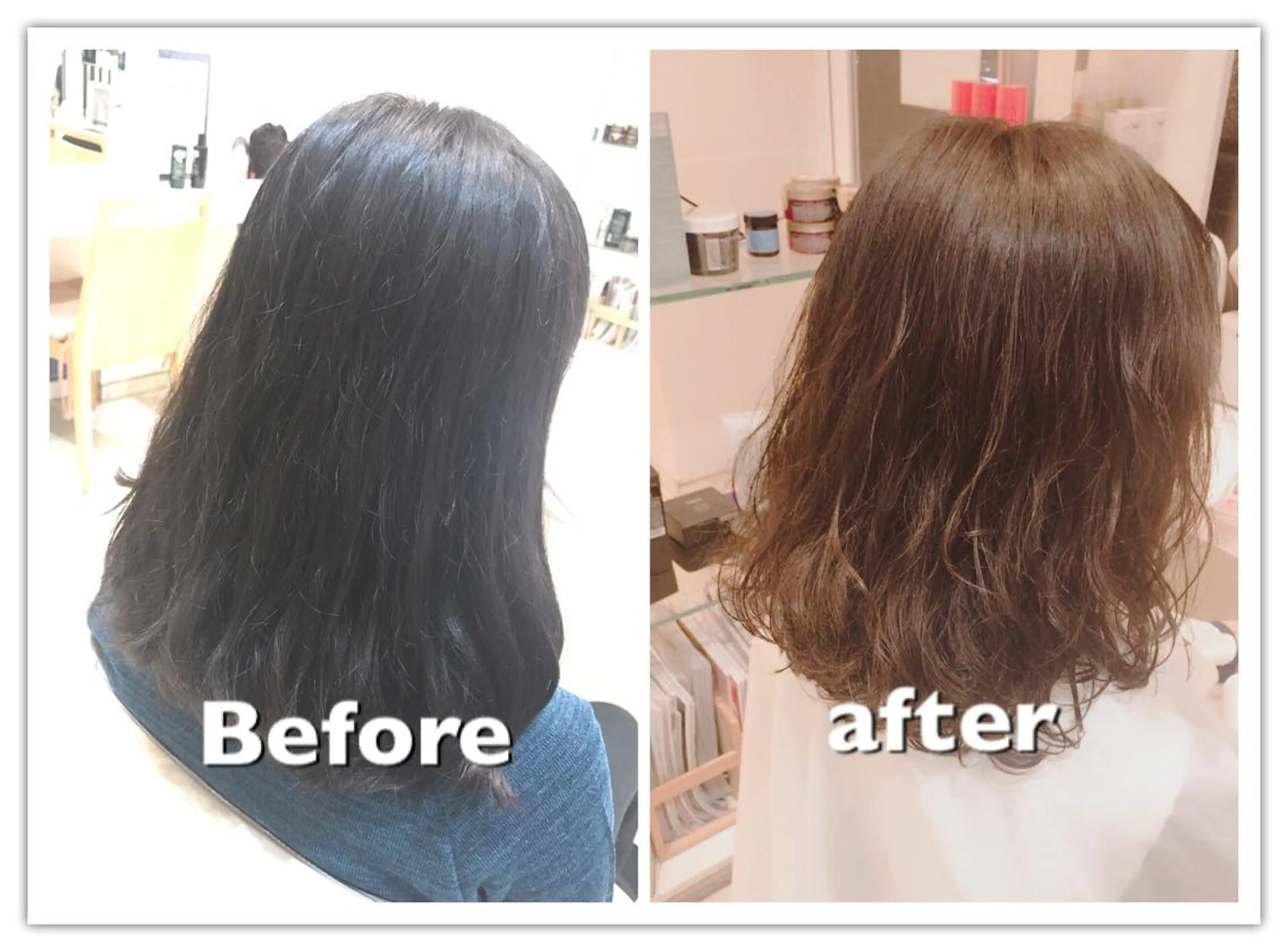 ミディアム パーマ はだゆうき @hadadan08のヘアスタイル