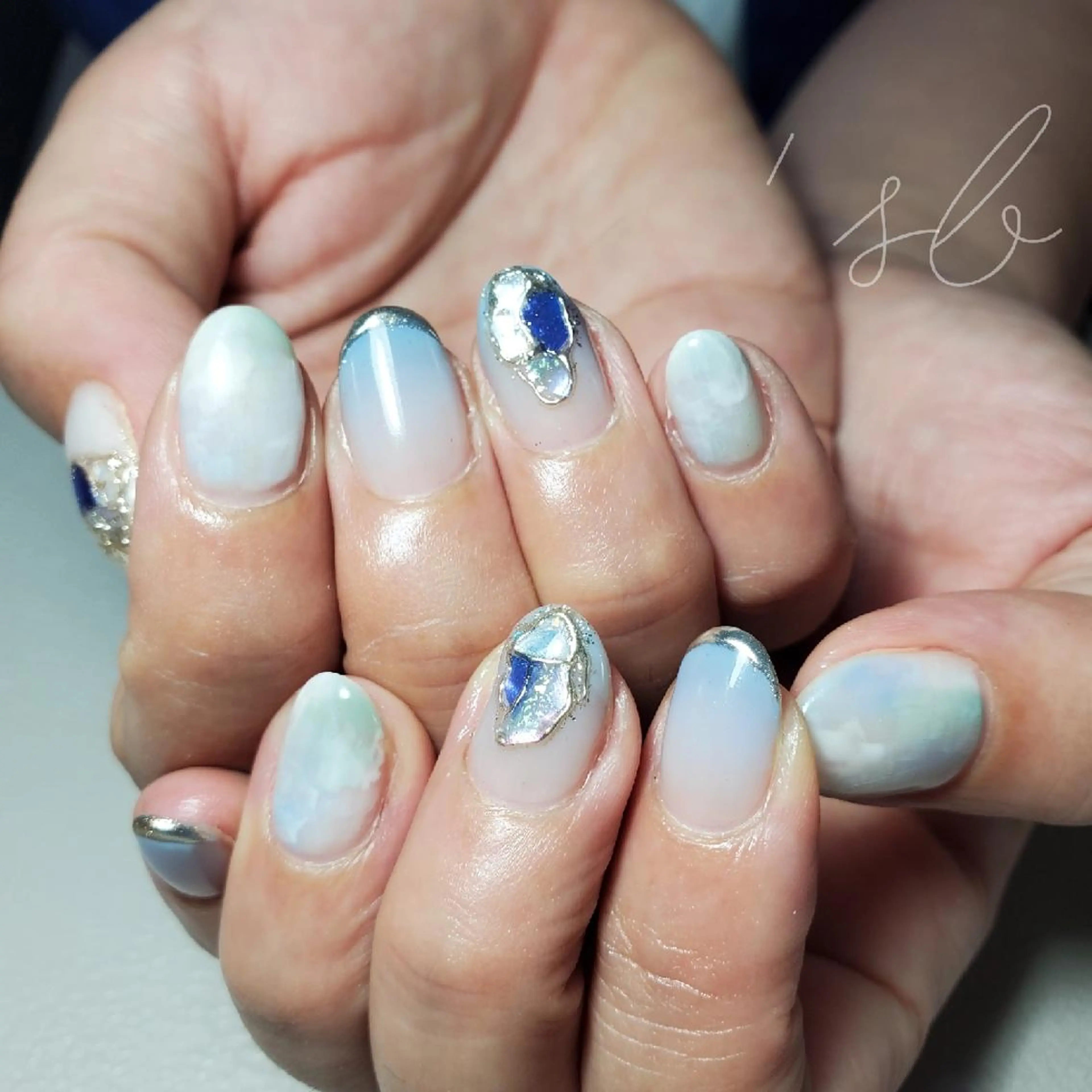 ネイル ハンドネイル nailroom‪ sb‪‪𓈒𓂂𓏸のネイルデザイン