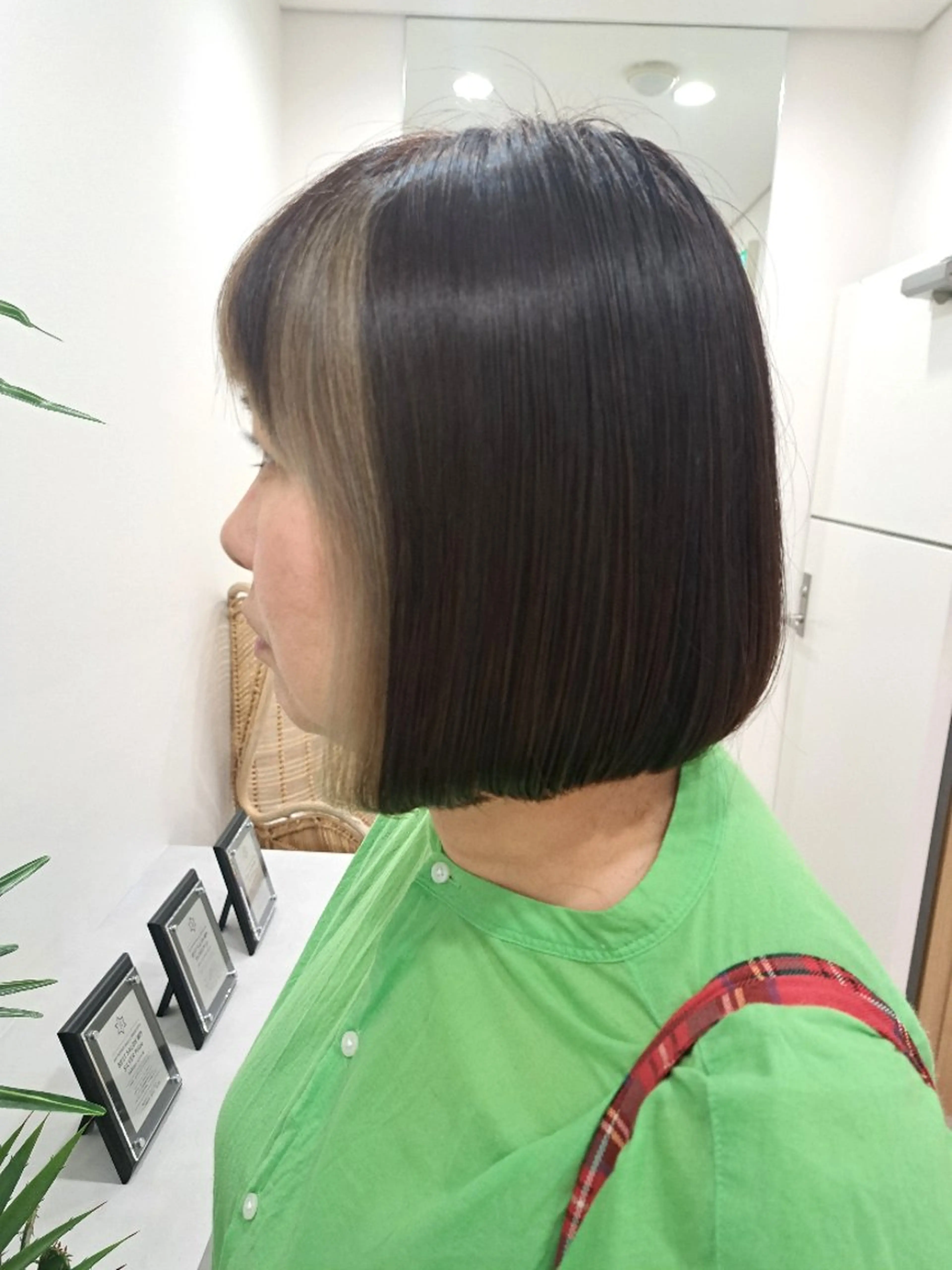 ミディアム 顔周りカット 髪質改善／スパ✨木村 奈未のヘアスタイル