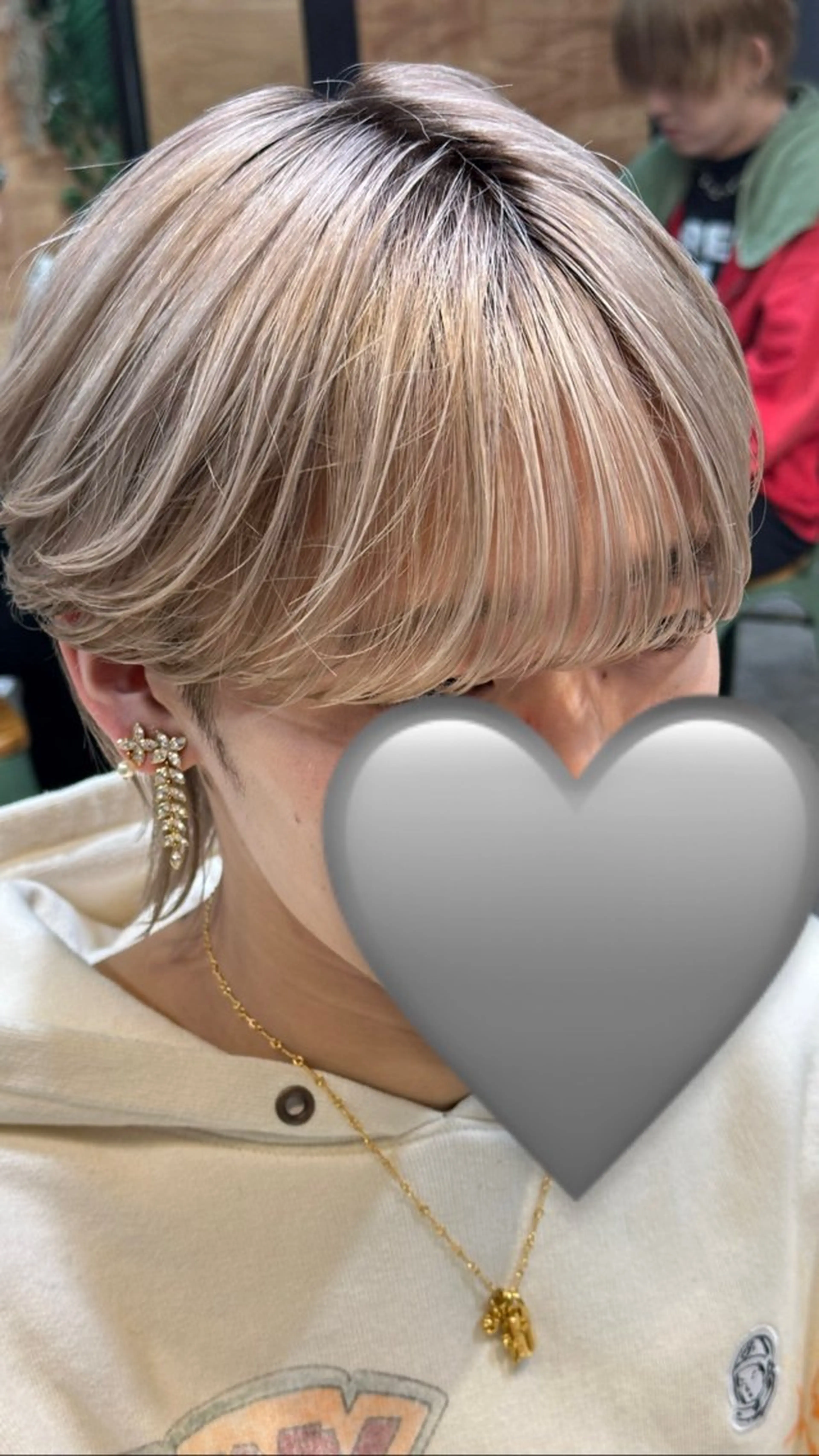 ショート カラー ヘアアレンジ CREST所属・谷口 怜音のヘアスタイル