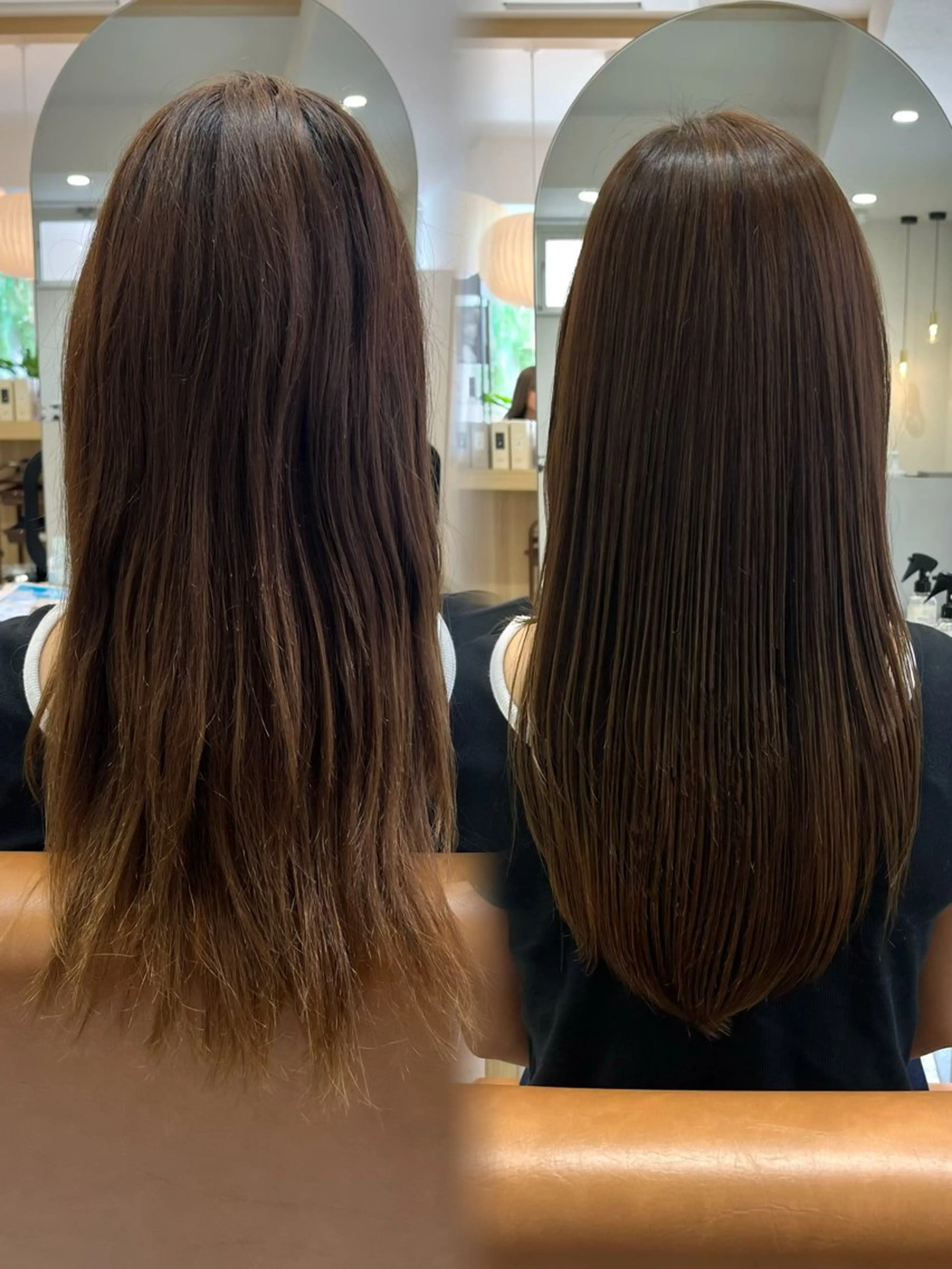 ロング カラー MIZUKI🫧ྀི 韓国ヘアAFLOATのヘアスタイル