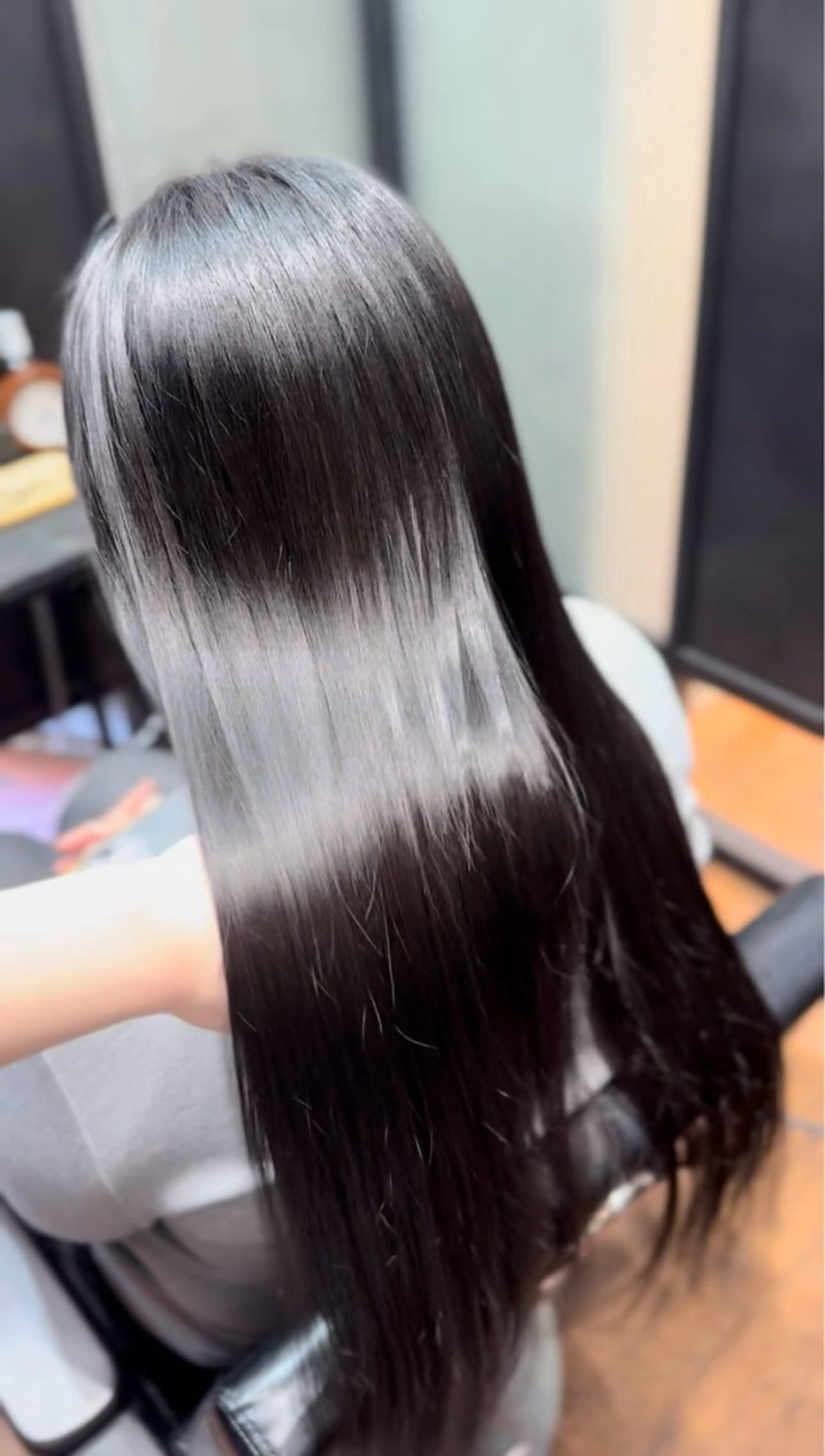 ロング カット 縮毛矯正 sora/ 暖色カラー🌷のヘアスタイル