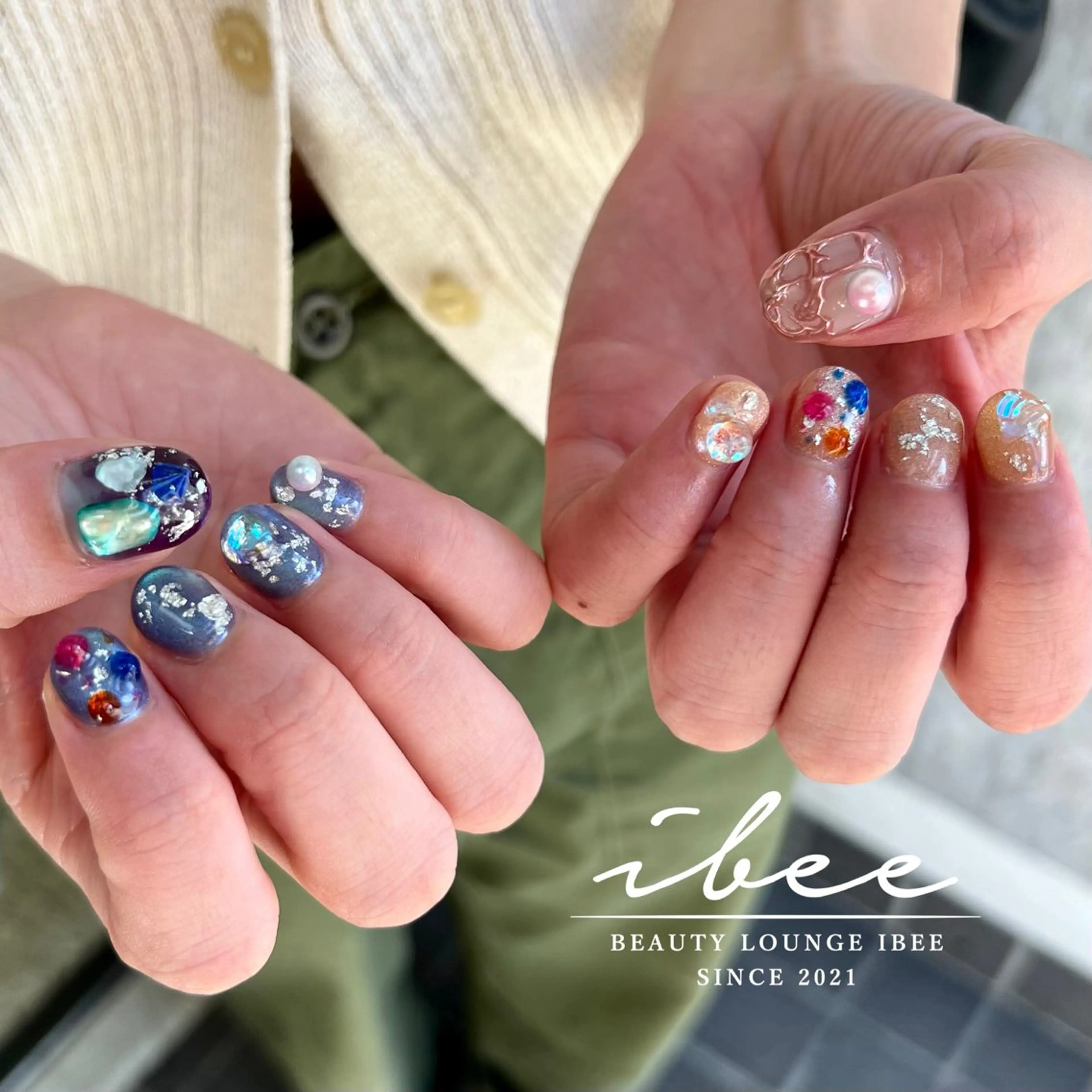 ネイル ハンドネイル ibee nail 🤍yumiのネイルデザイン