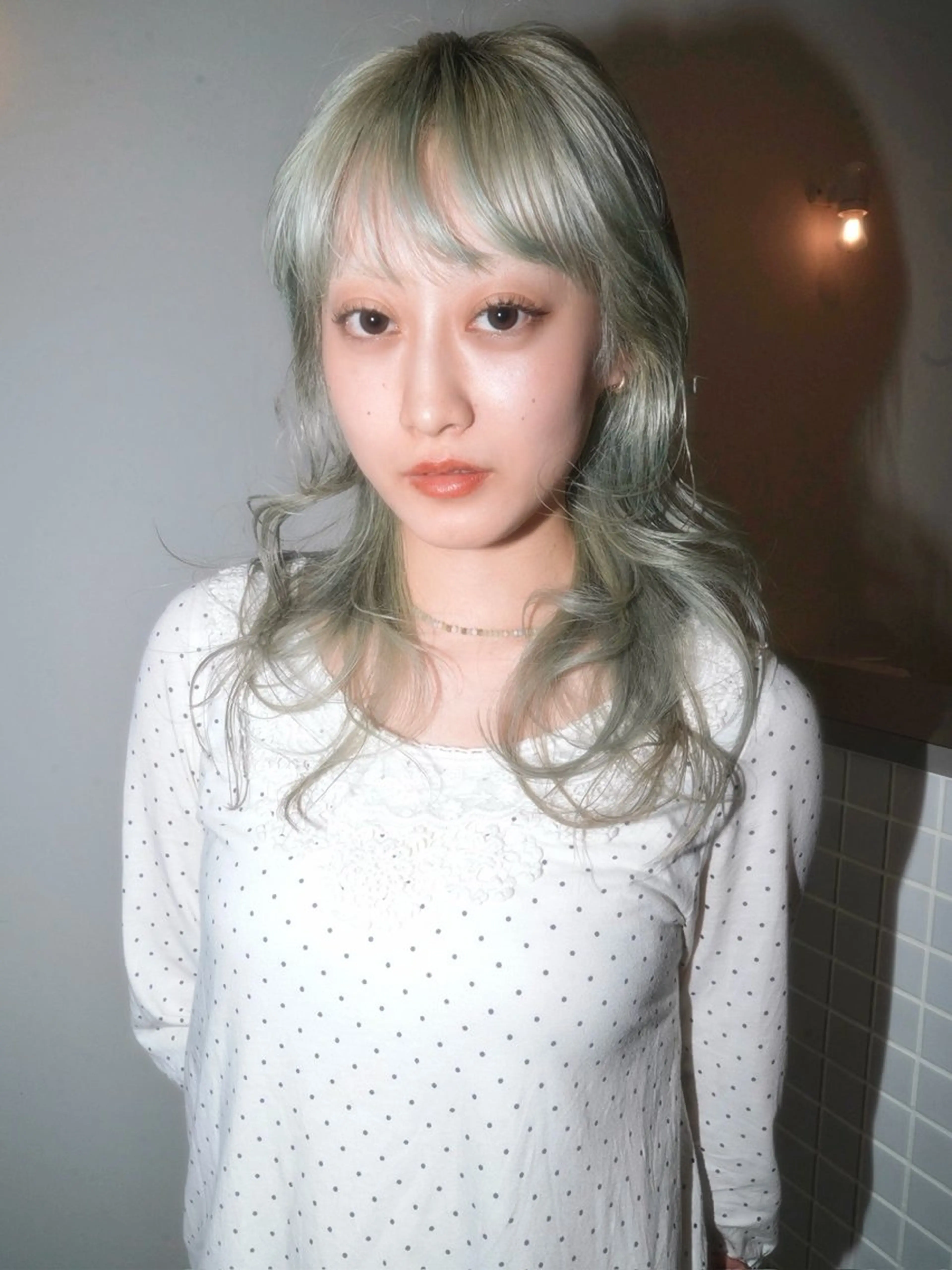 ミディアム カラー レイヤーカット カット ヘアカラー トリートメント デザイン/レイヤー Kaito🐩/栄のヘアスタイル