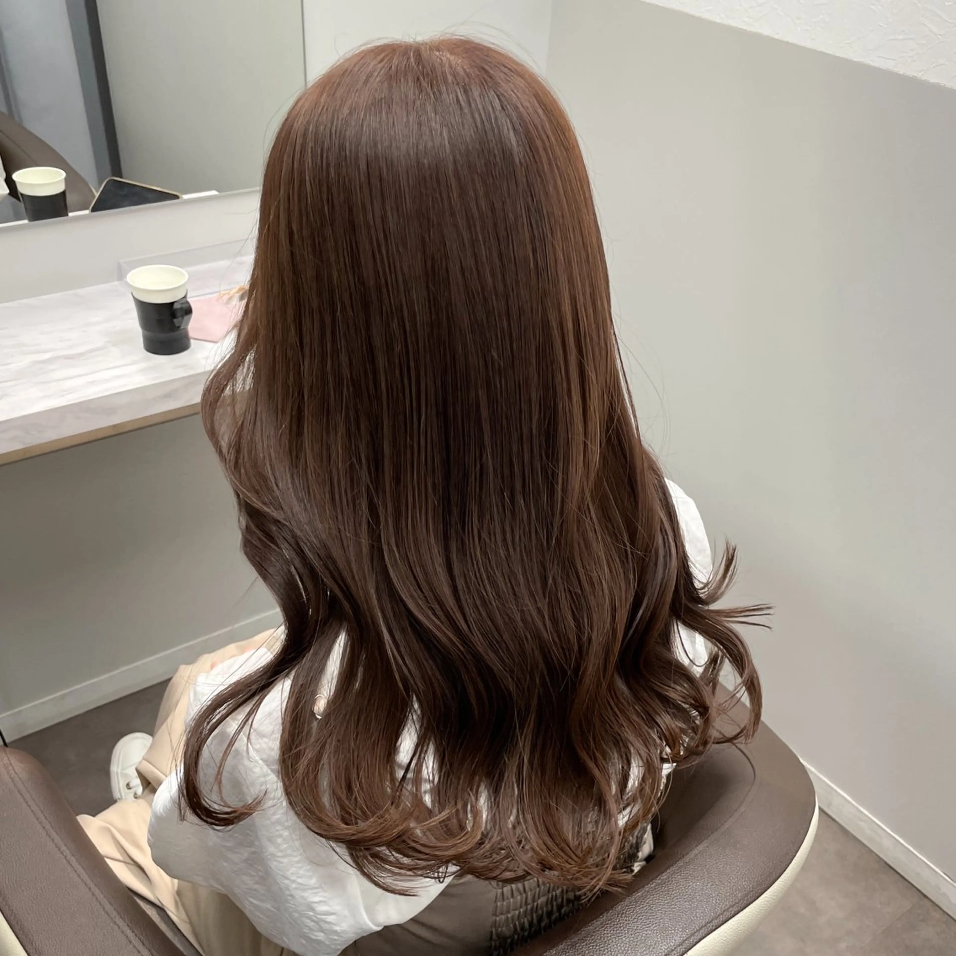 ​〜​12月限定​〜​【明るくしたいけどブリーチしたくない】🤍カット+ブリーチなしWカラー+2stepトリートメントの写真