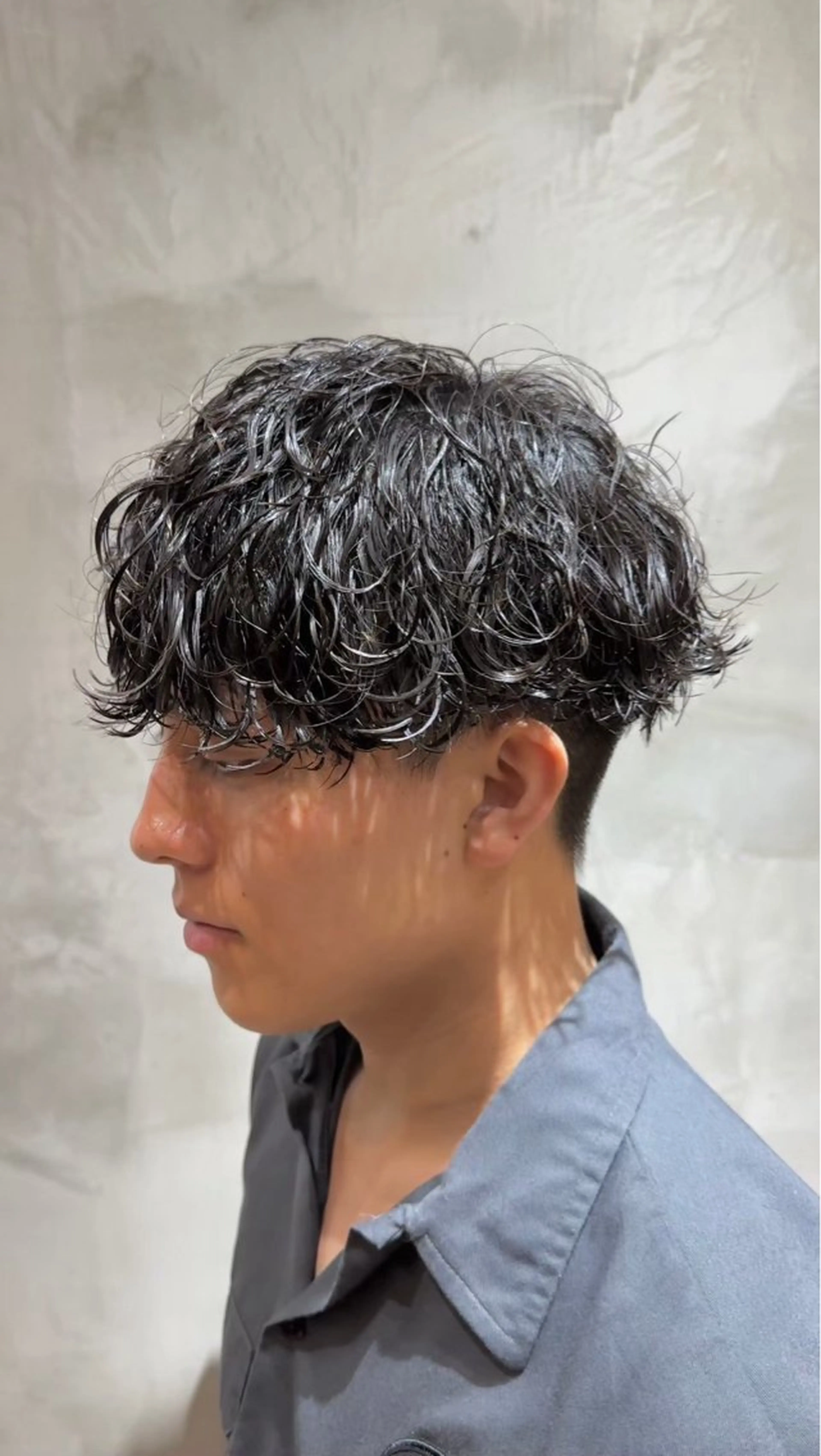 パーマ メンズ メンズパーマ メンズ特化ニュアンス パーマ RYOのヘアスタイル