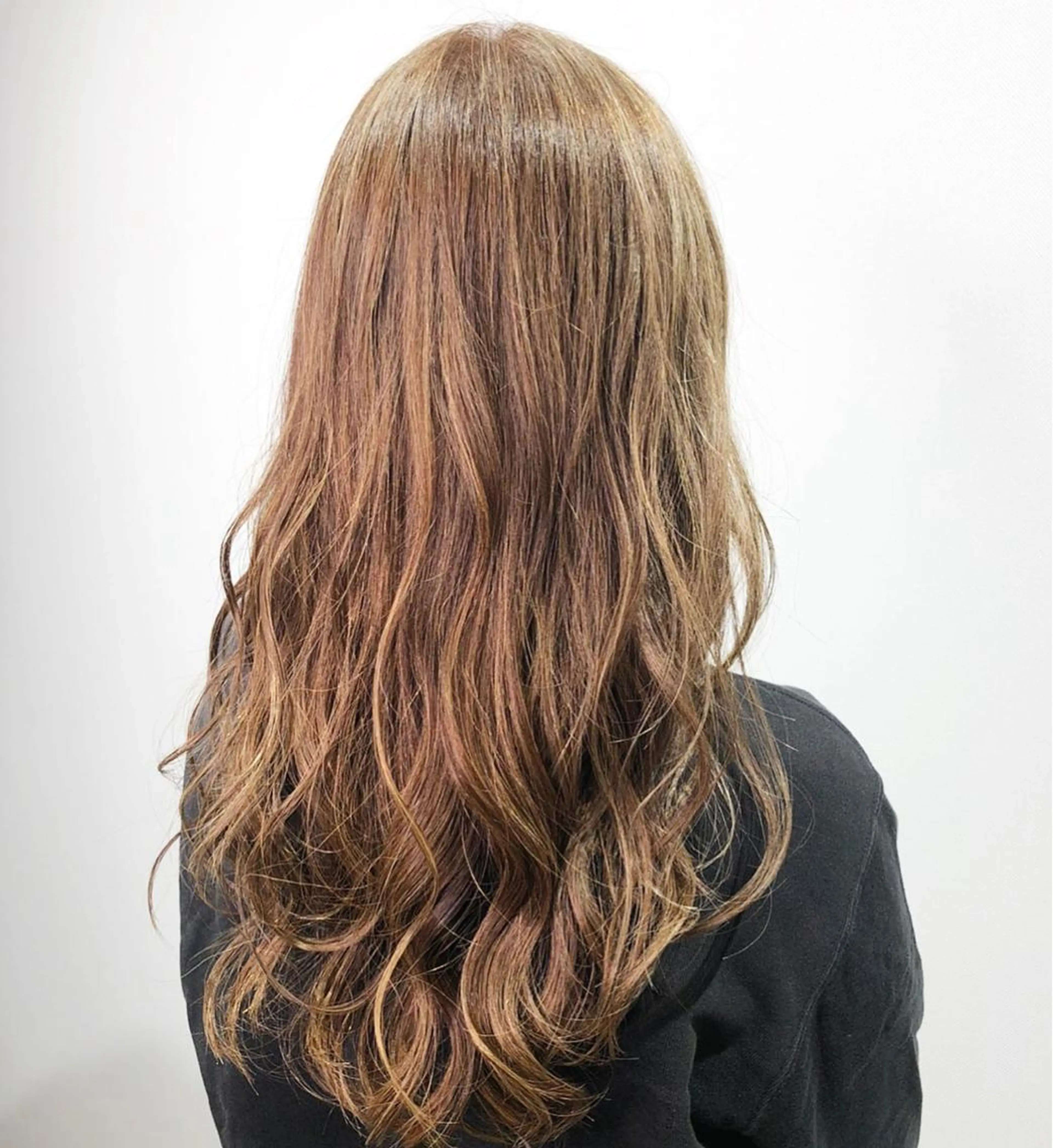 ロング カラー 髪質改善/縮毛矯正 レイヤー/松川匠のヘアスタイル