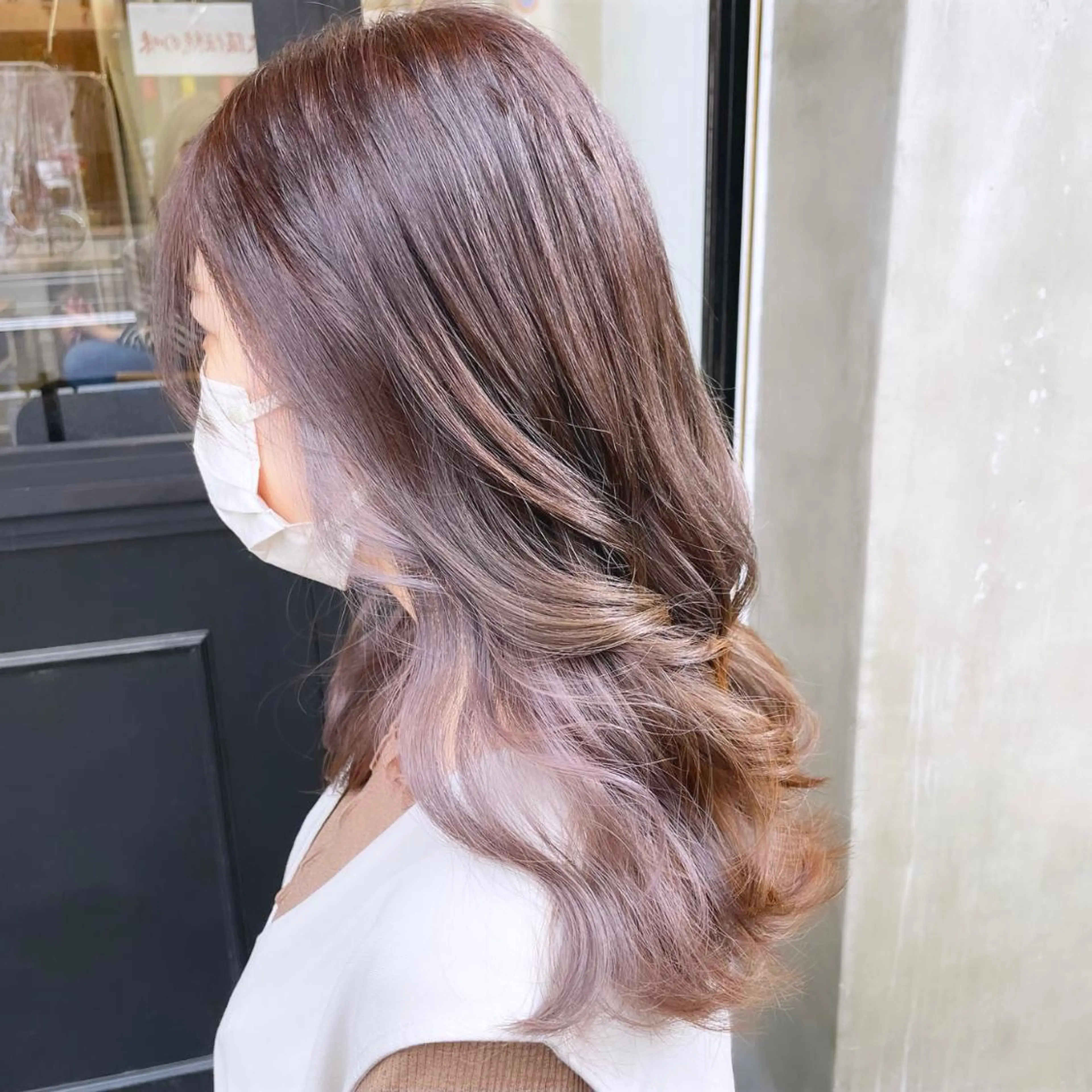ロング ヘアカラー ROMEO京橋 MINAMIのヘアスタイル