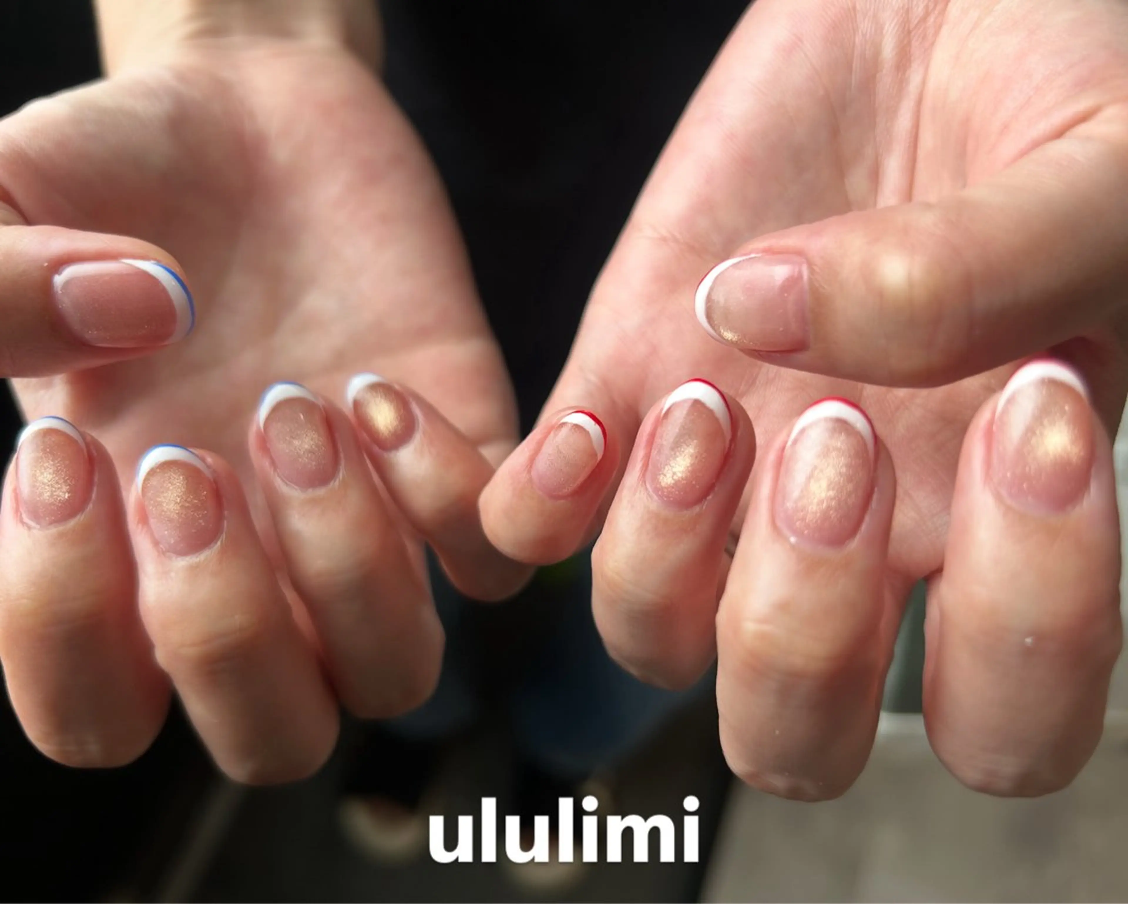ネイル フレンチネイル ululimi nailsalonのネイルデザイン