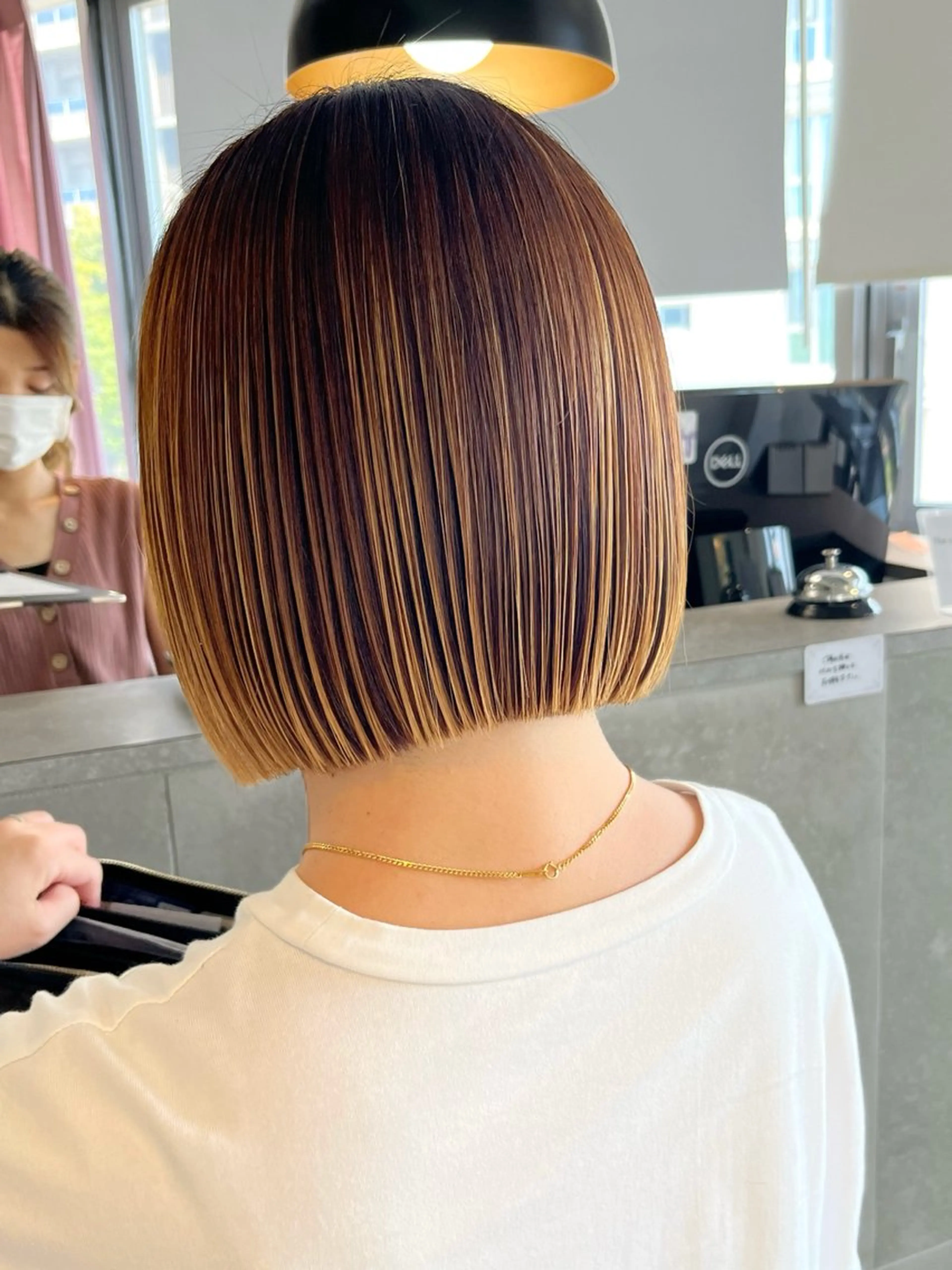 ショート ボブ カット AKARI🌟ボブ/ ハイライト/似合わせのヘアスタイル