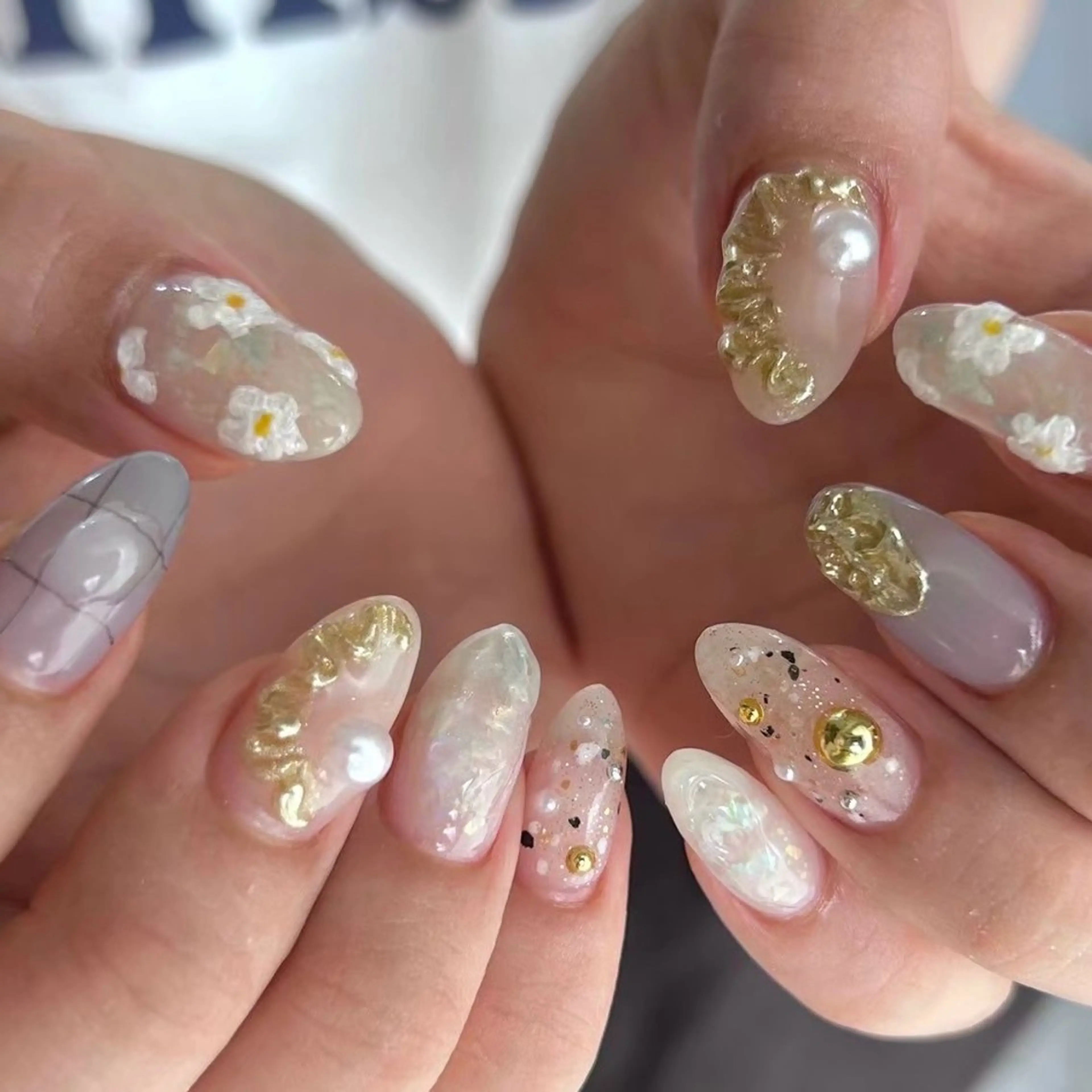 持ち込みデザイン6​〜​10本アート(オフなし)の写真