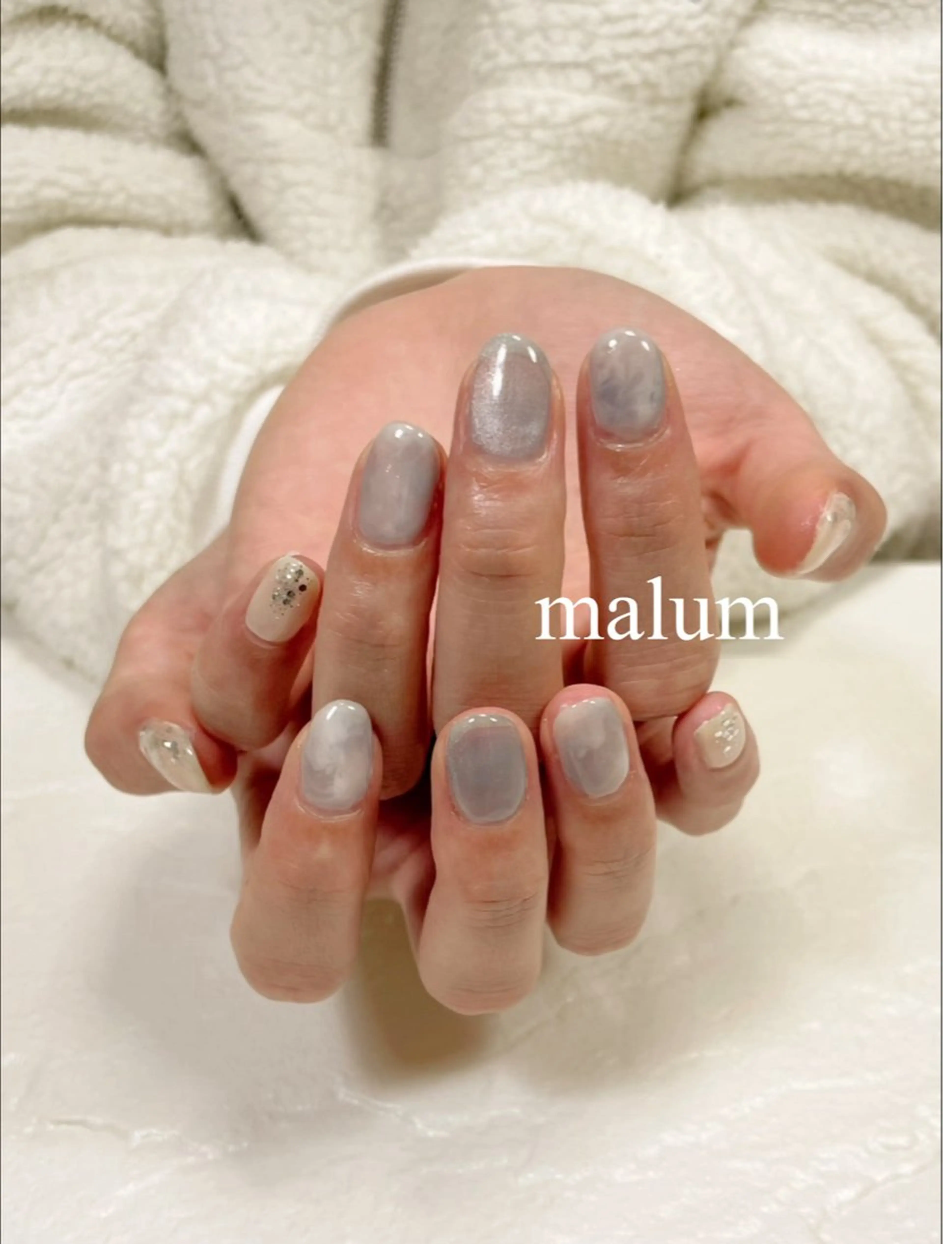 ネイル ハンドネイル malum nailのネイルデザイン