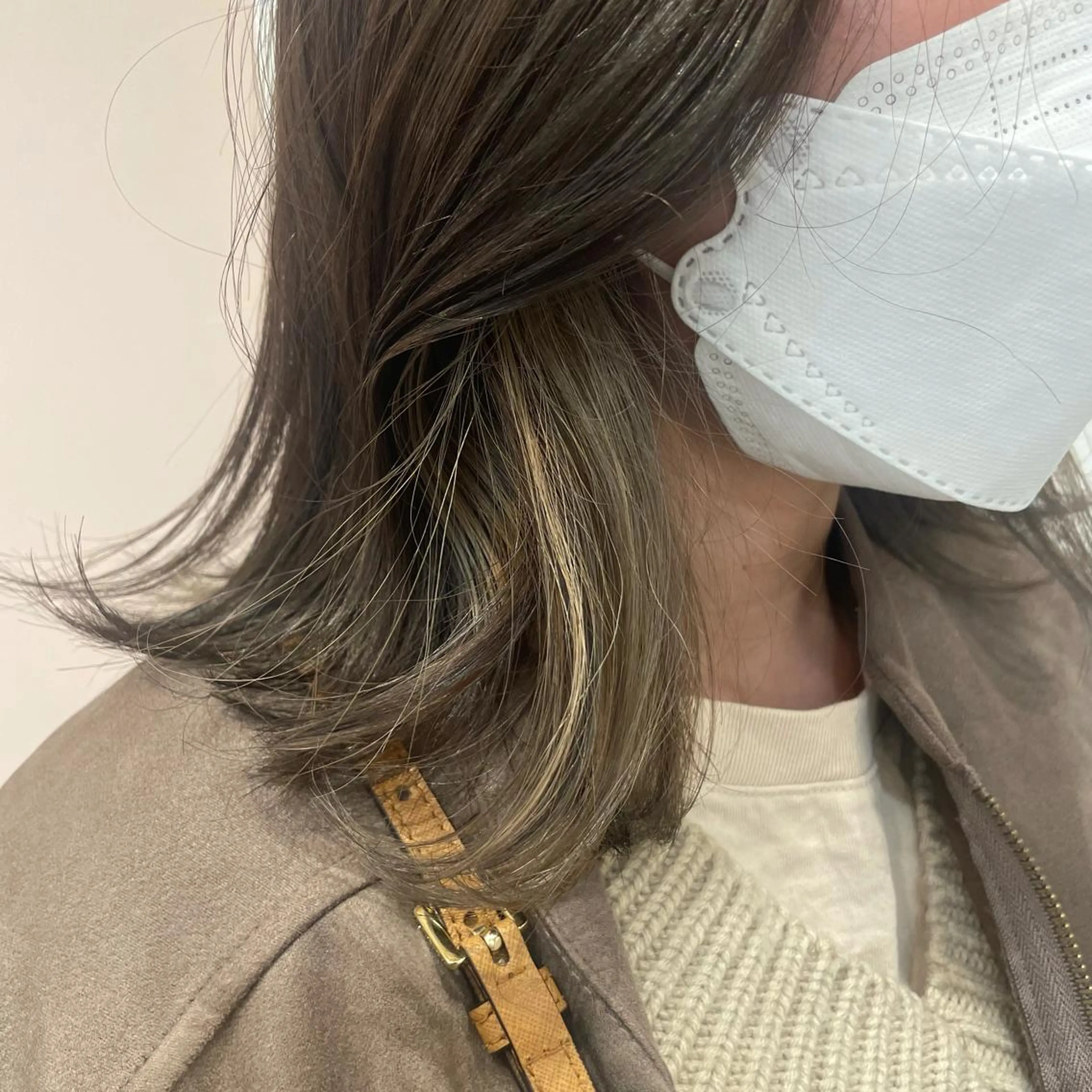 ミディアム マホ/日吉/髪質改善 /レイヤー/ガーリーのヘアスタイル