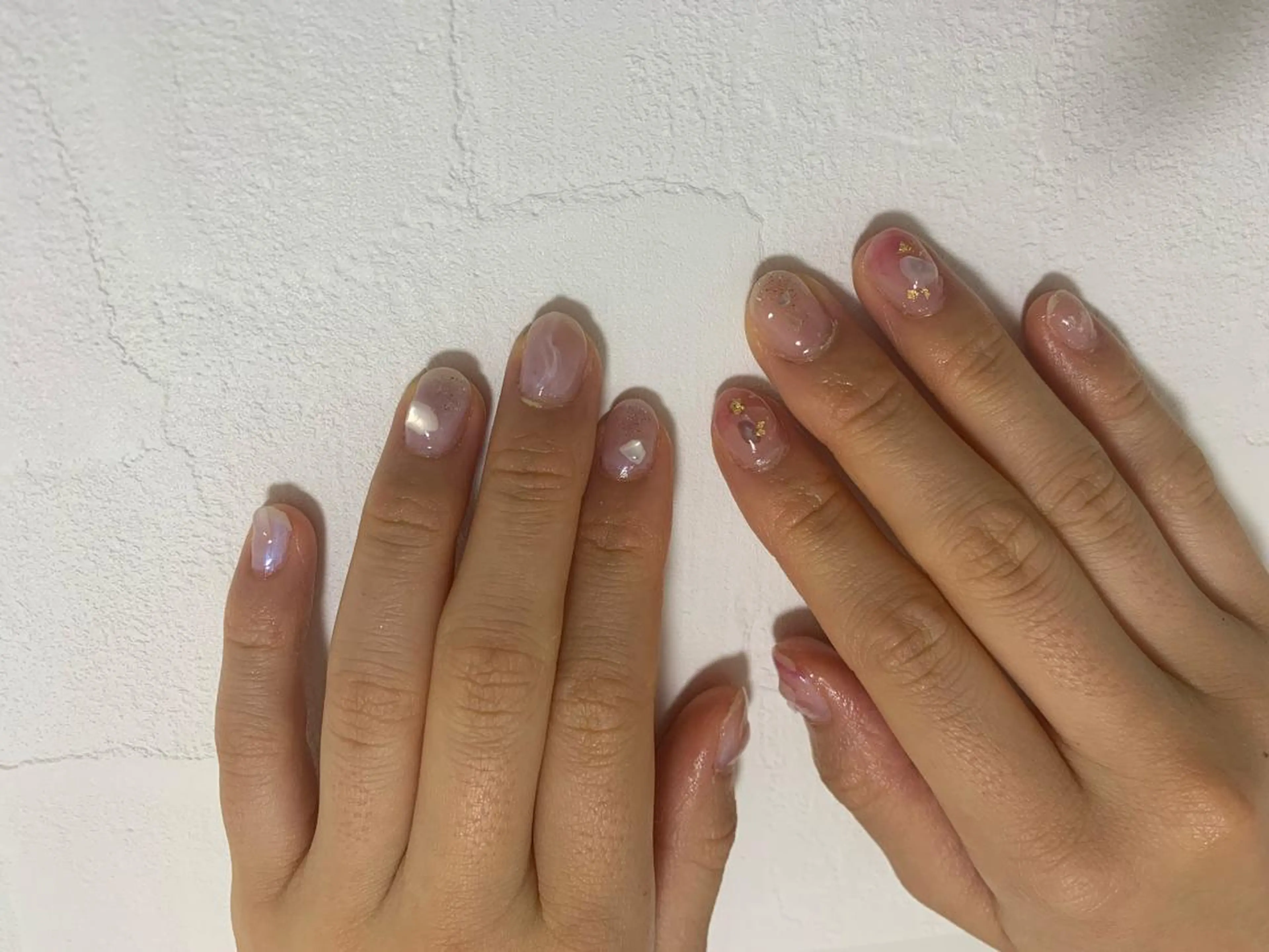 ショート ハンドネイル エクラフィー所属・ecraffy .のネイルデザイン