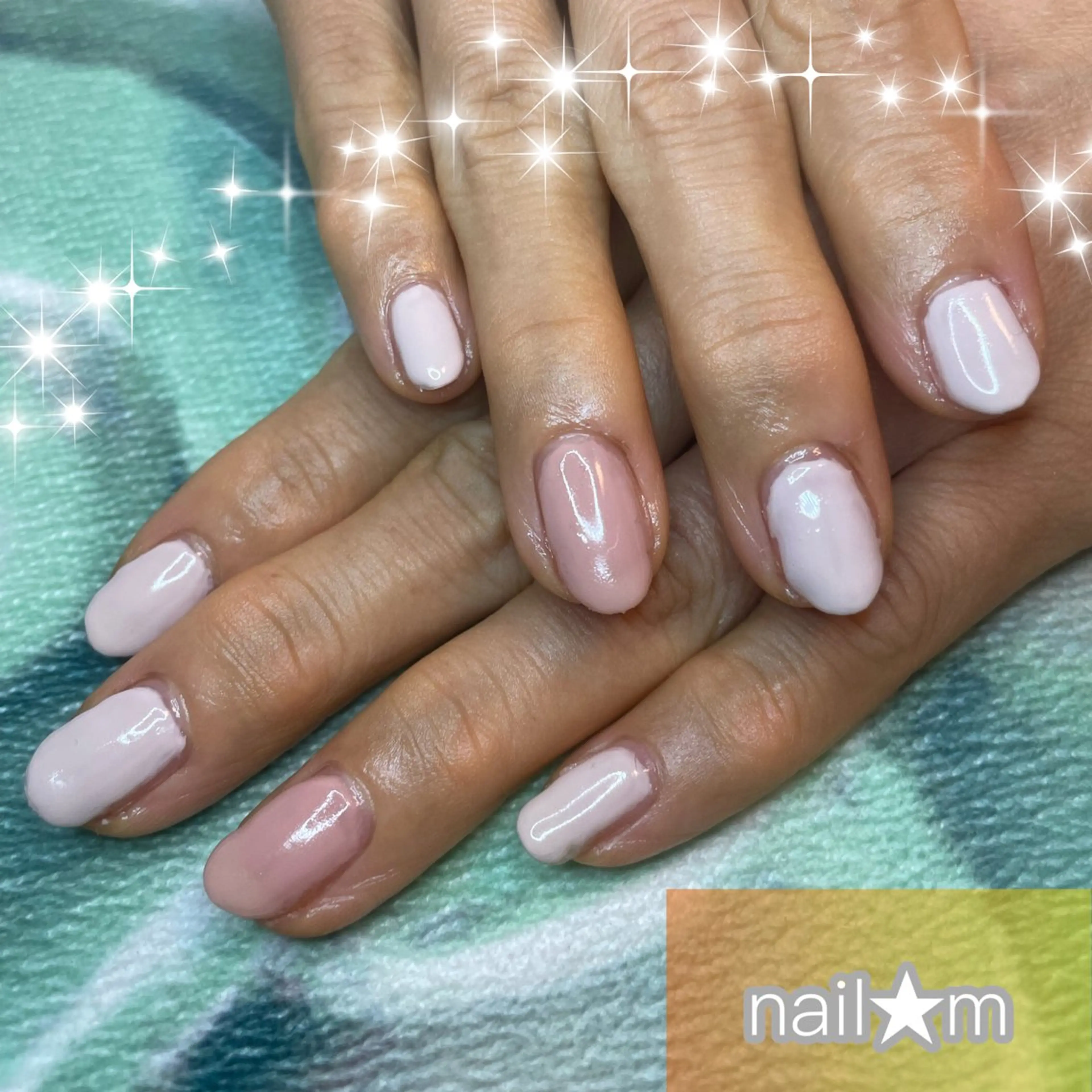 ネイル シンプルネイル NAIL★M 真紀のネイルデザイン