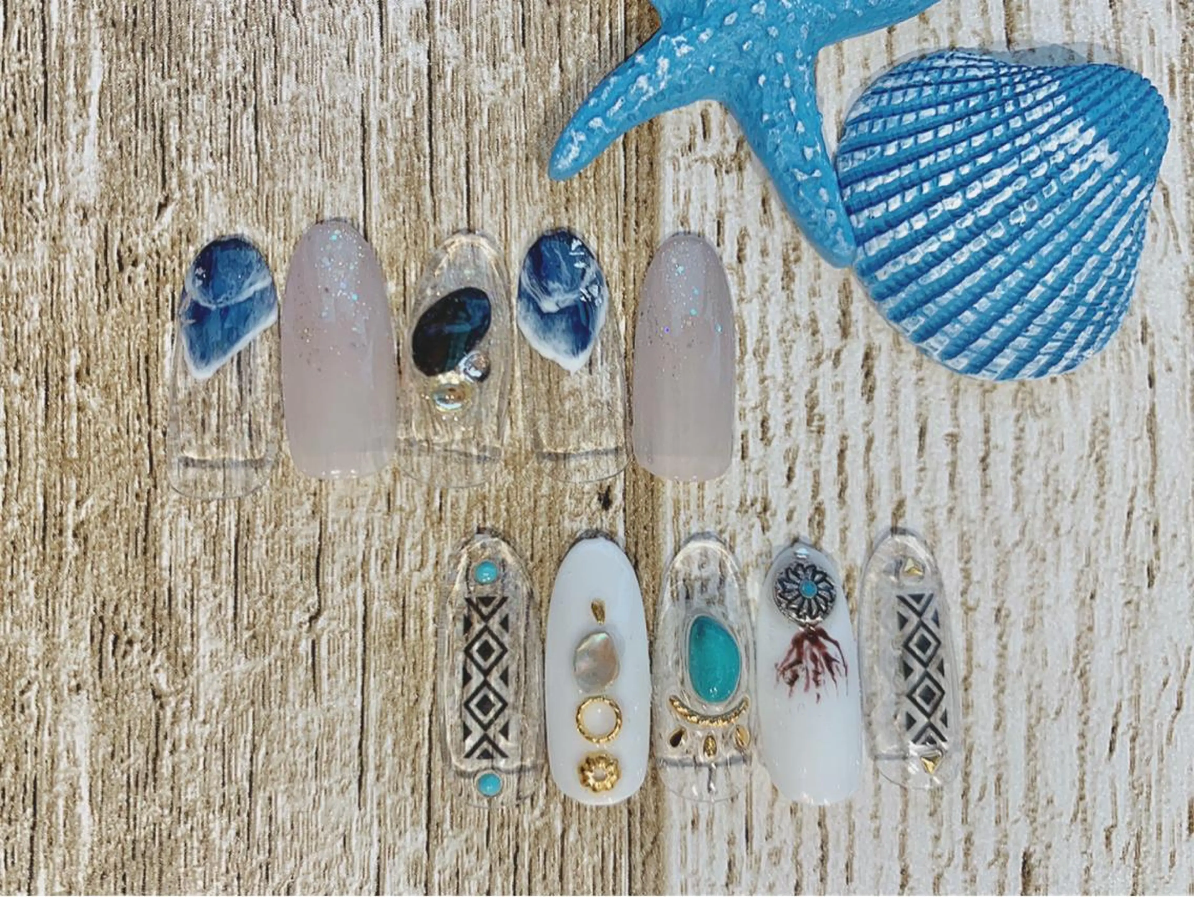 ネイル l my me mine所属・Imyme mine Rioのネイルデザイン