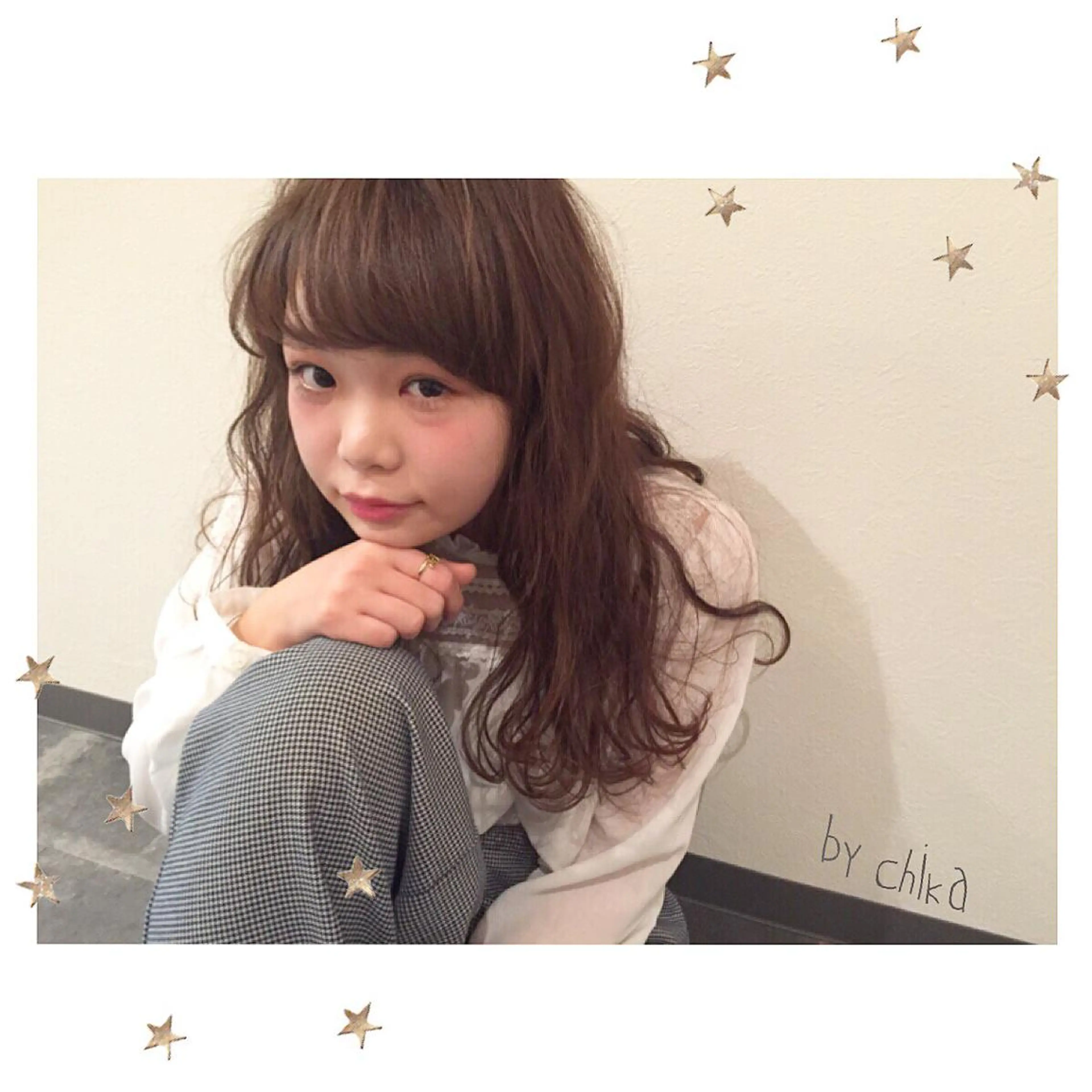 セミロング salon AKIRA所属・市川 千夏のヘアスタイル