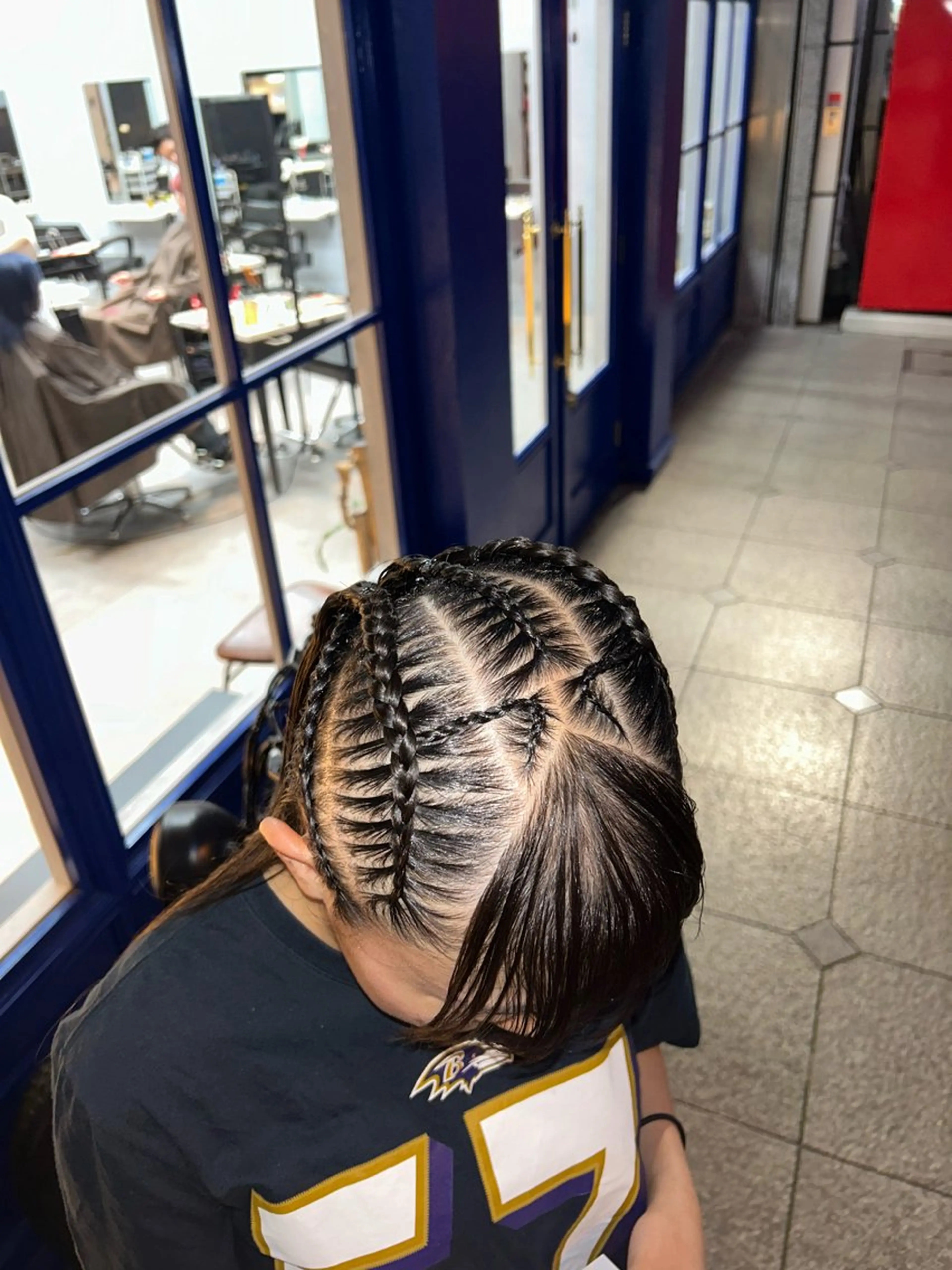 ミディアム ヘアアレンジ ブラックヘア🧜‍♂ 😈itsuki👿のヘアスタイル