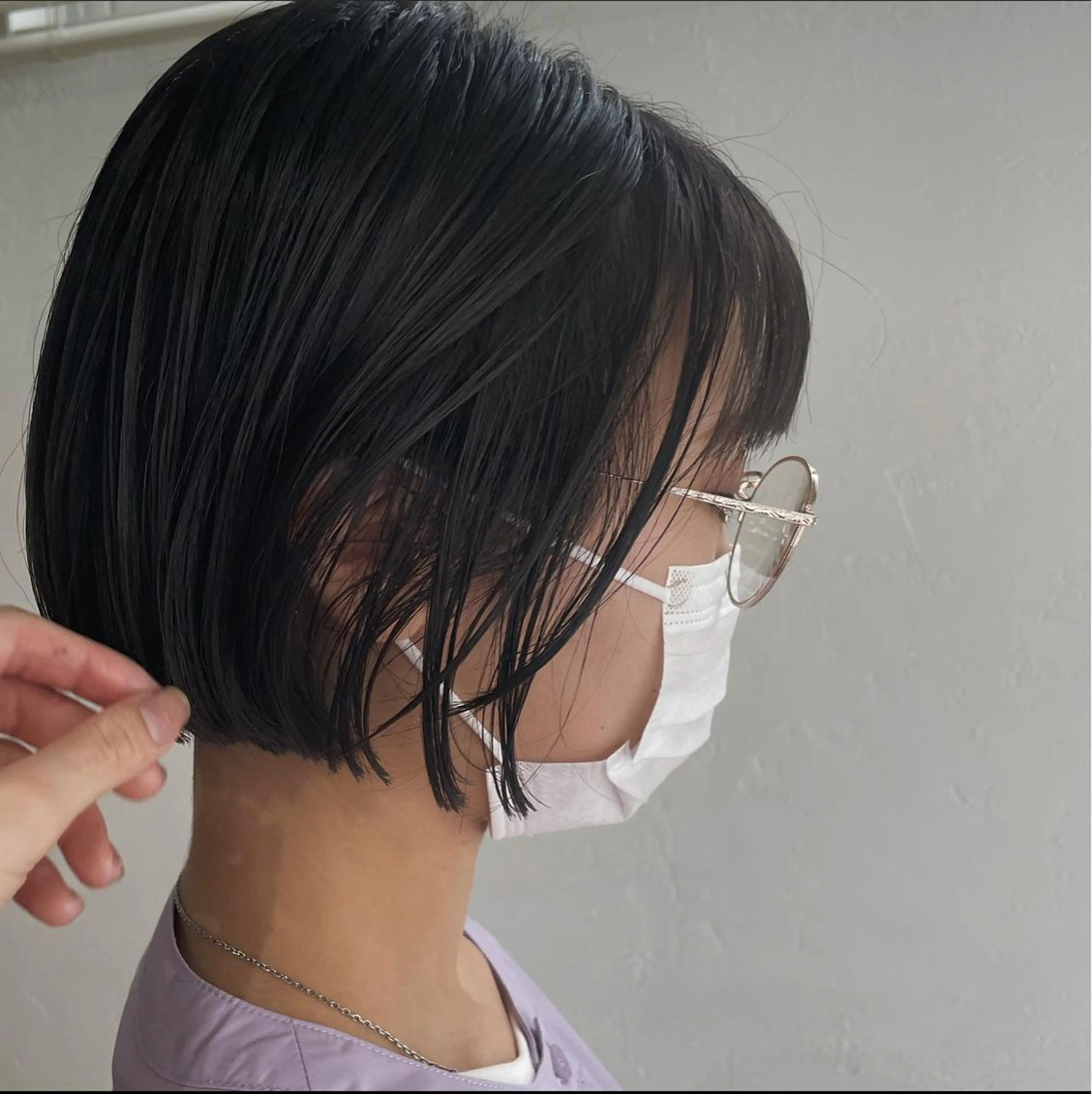 ショート ショートボブ ボブ ショートヘア sherry/R所属・sherry/R 三川町　川口真里奈のヘアスタイル