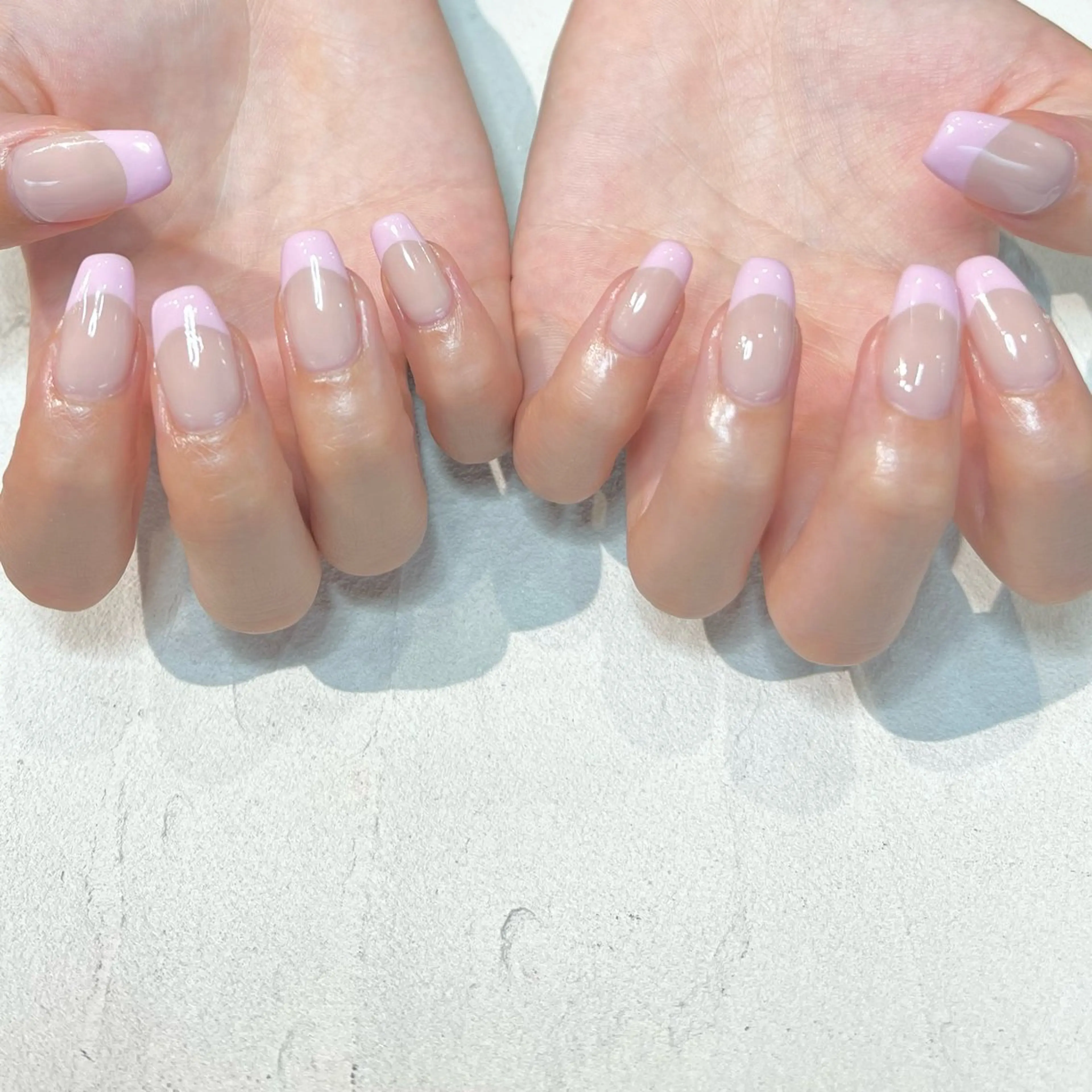 【 H a n d 】フレンチネイル(オフ込み) ¥5830の写真