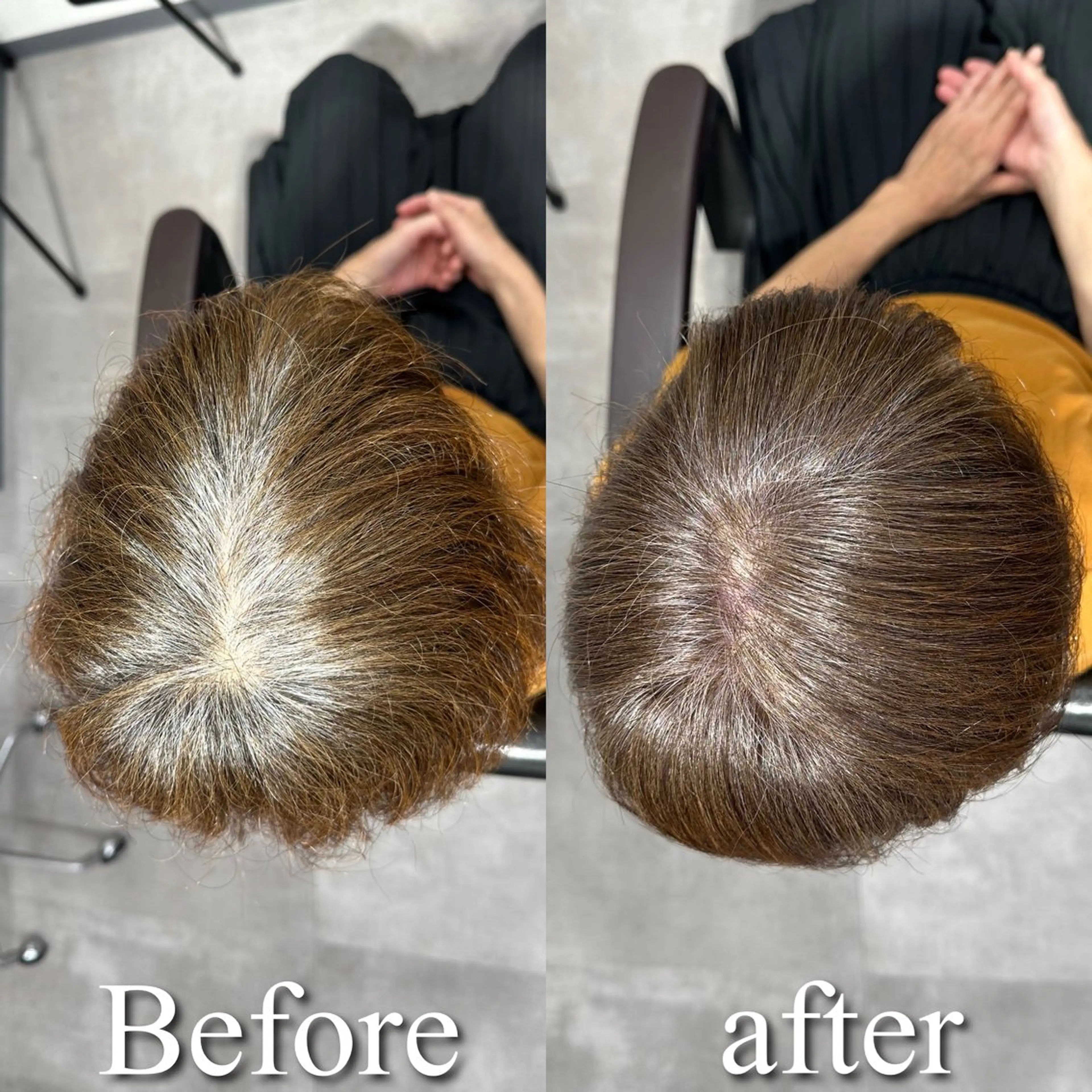 ロング カラー レイヤーカット 髪質改善専門店 Adele 青山所属・白髪ぼかし/レイヤー 青山/ヒロキのヘアスタイル