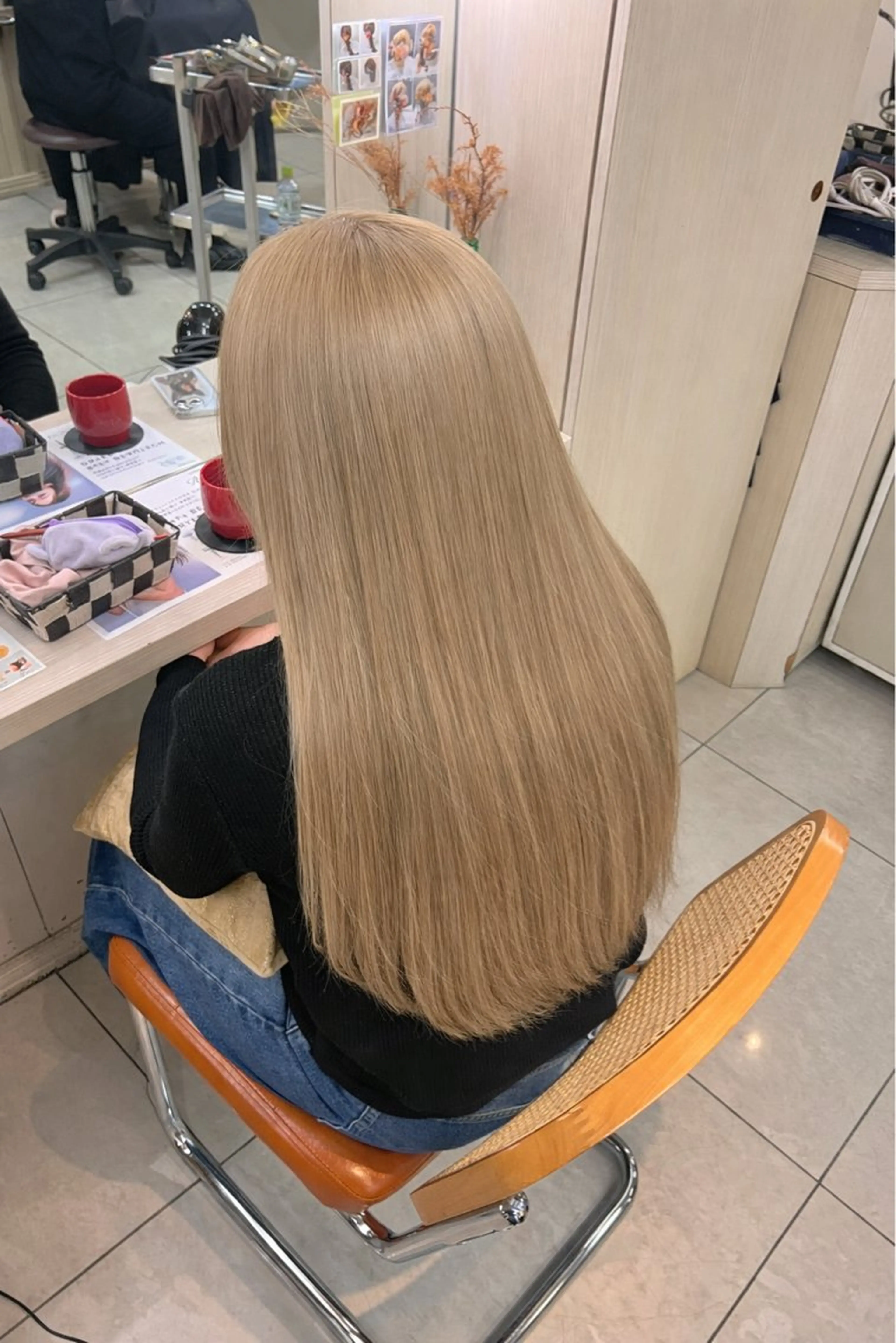 ロング カラー 横浜/ミルクティー カラー🤍みうのヘアスタイル